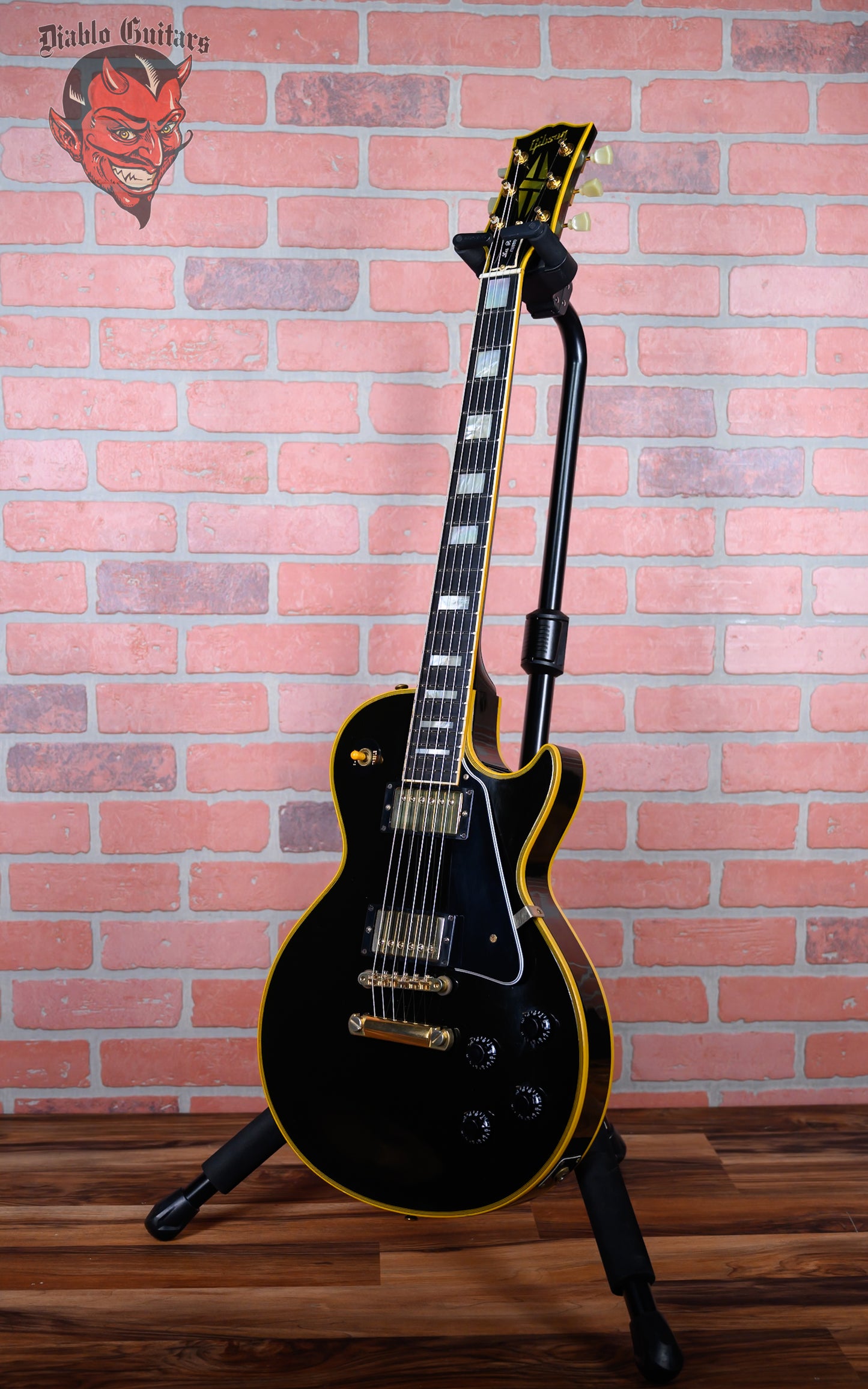 Gibson Custom Art & Historic 1957 Les Paul Custom Black Beauty Reissue Ebony 2000 w/OHSC