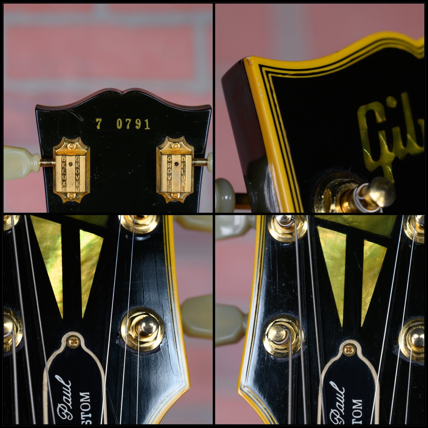 Gibson Custom Art & Historic 1957 Les Paul Custom Black Beauty Reissue Ebony 2000 w/OHSC