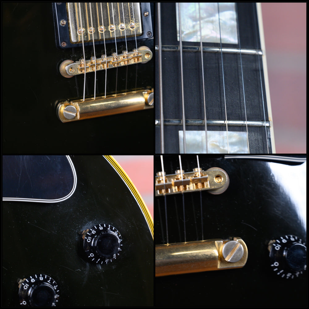 
                      
                        Gibson Custom Art & Historic 1957 Les Paul Custom Black Beauty Reissue Ebony 2000 w/OHSC
                      
                    