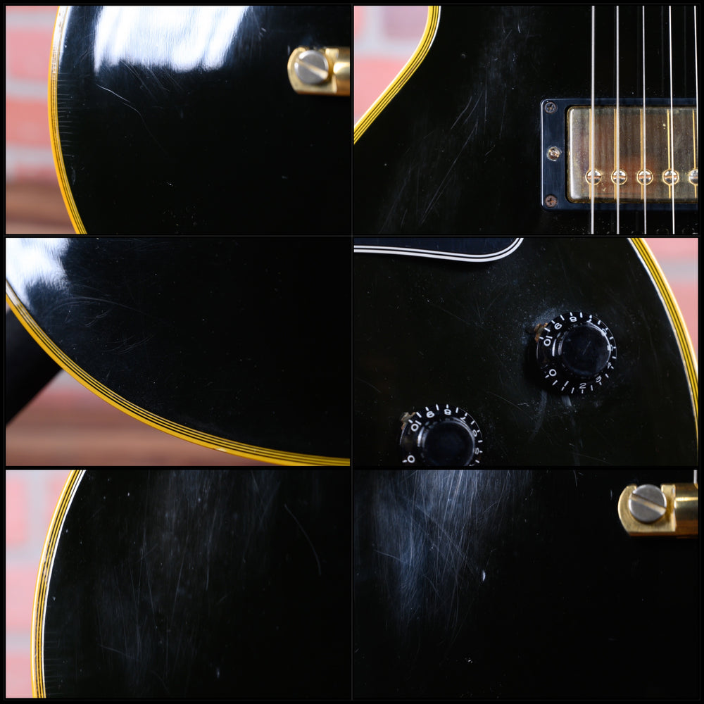 
                      
                        Gibson Custom Art & Historic 1957 Les Paul Custom Black Beauty Reissue Ebony 2000 w/OHSC
                      
                    