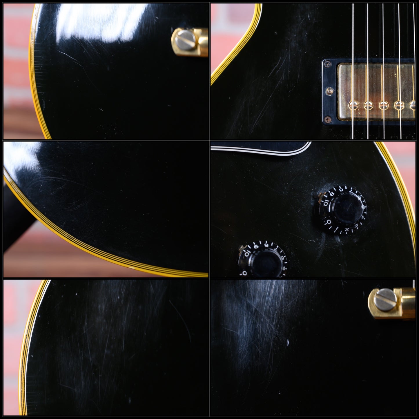 Gibson Custom Art & Historic 1957 Les Paul Custom Black Beauty Reissue Ebony 2000 w/OHSC