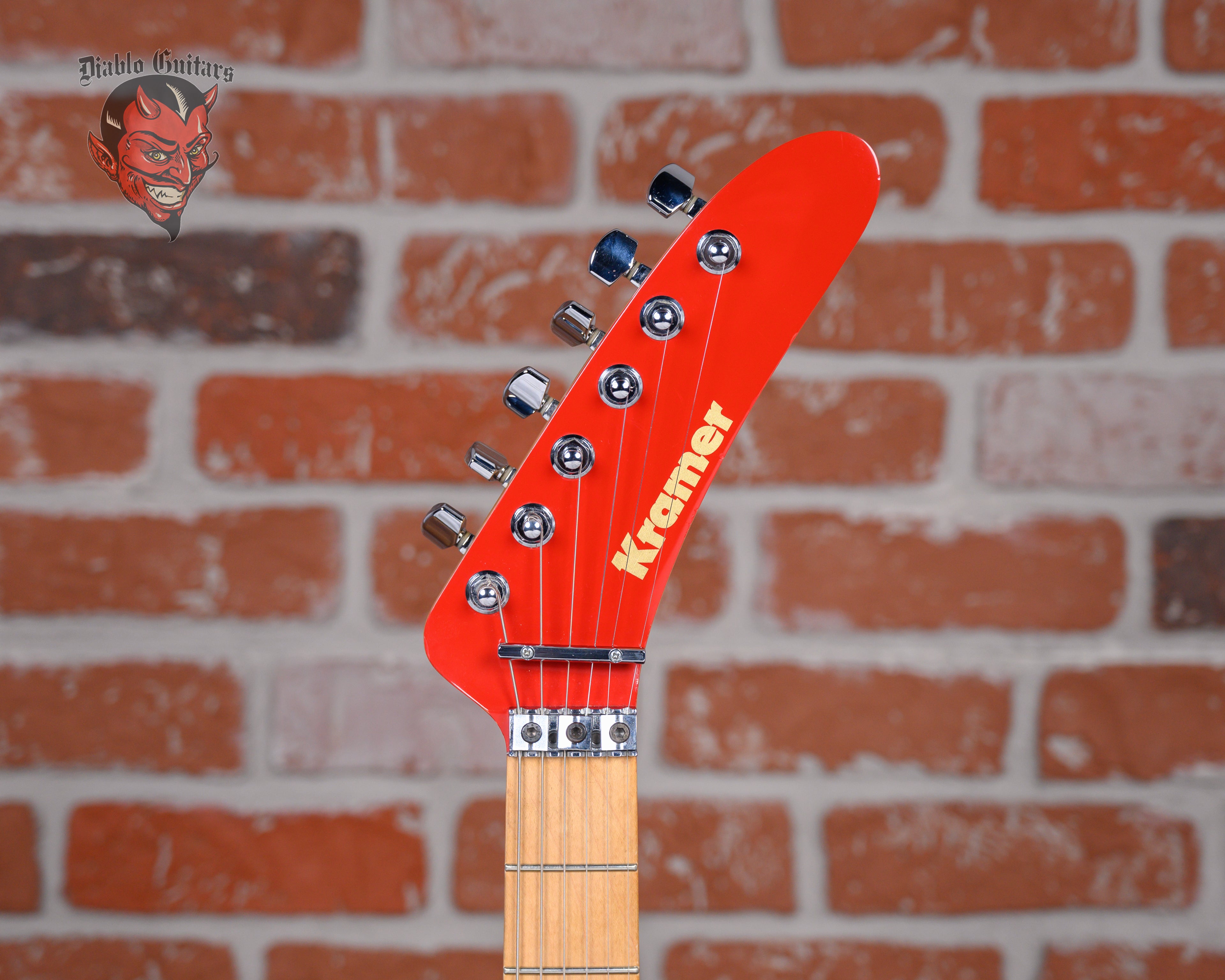 Kramer USA 1984 Reissue Red 2006 w/Hard Shell Case – Diablo Guitars