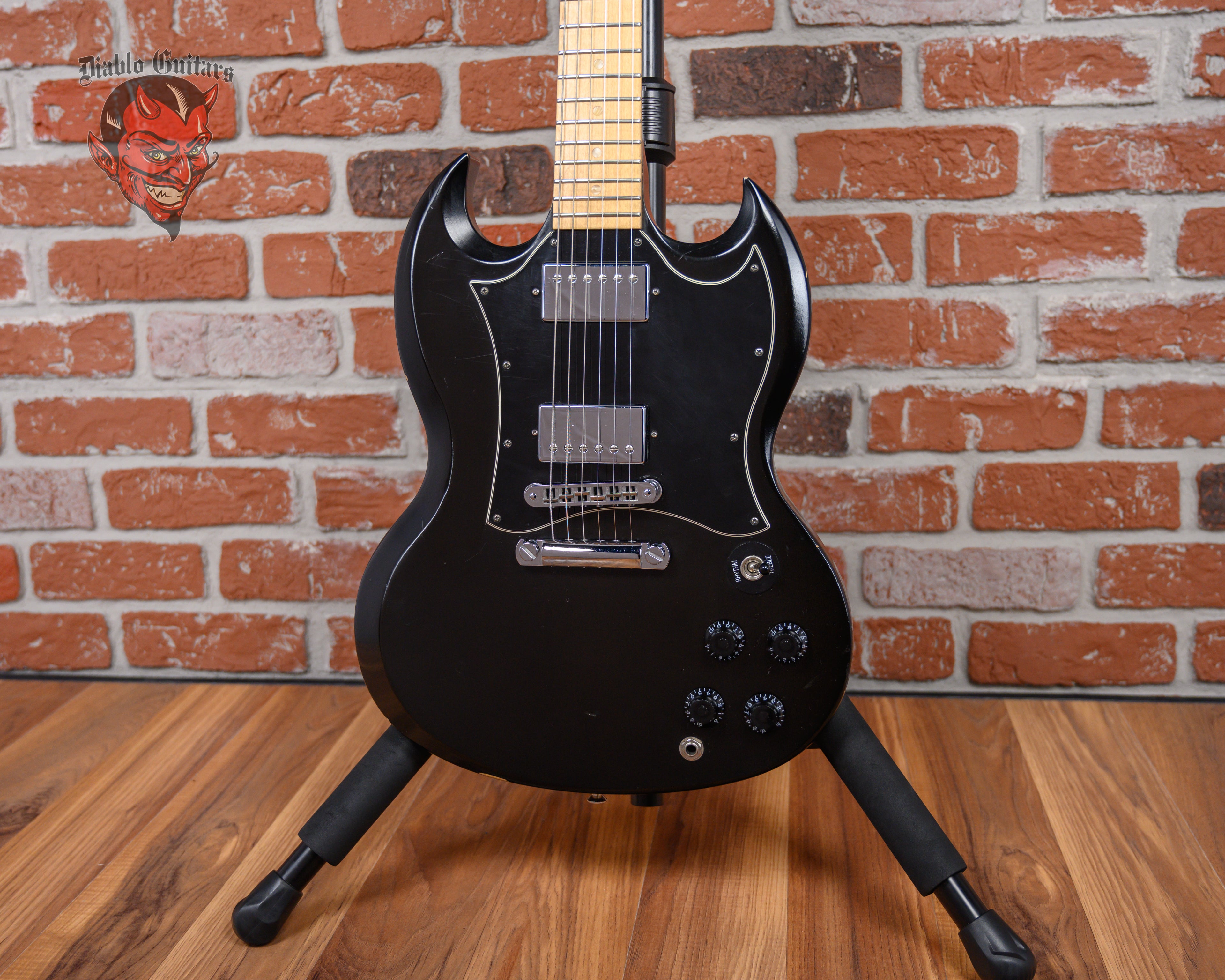 Gibson SG Special Raw Power Satin Translucent Ebony 2009 w/Hard