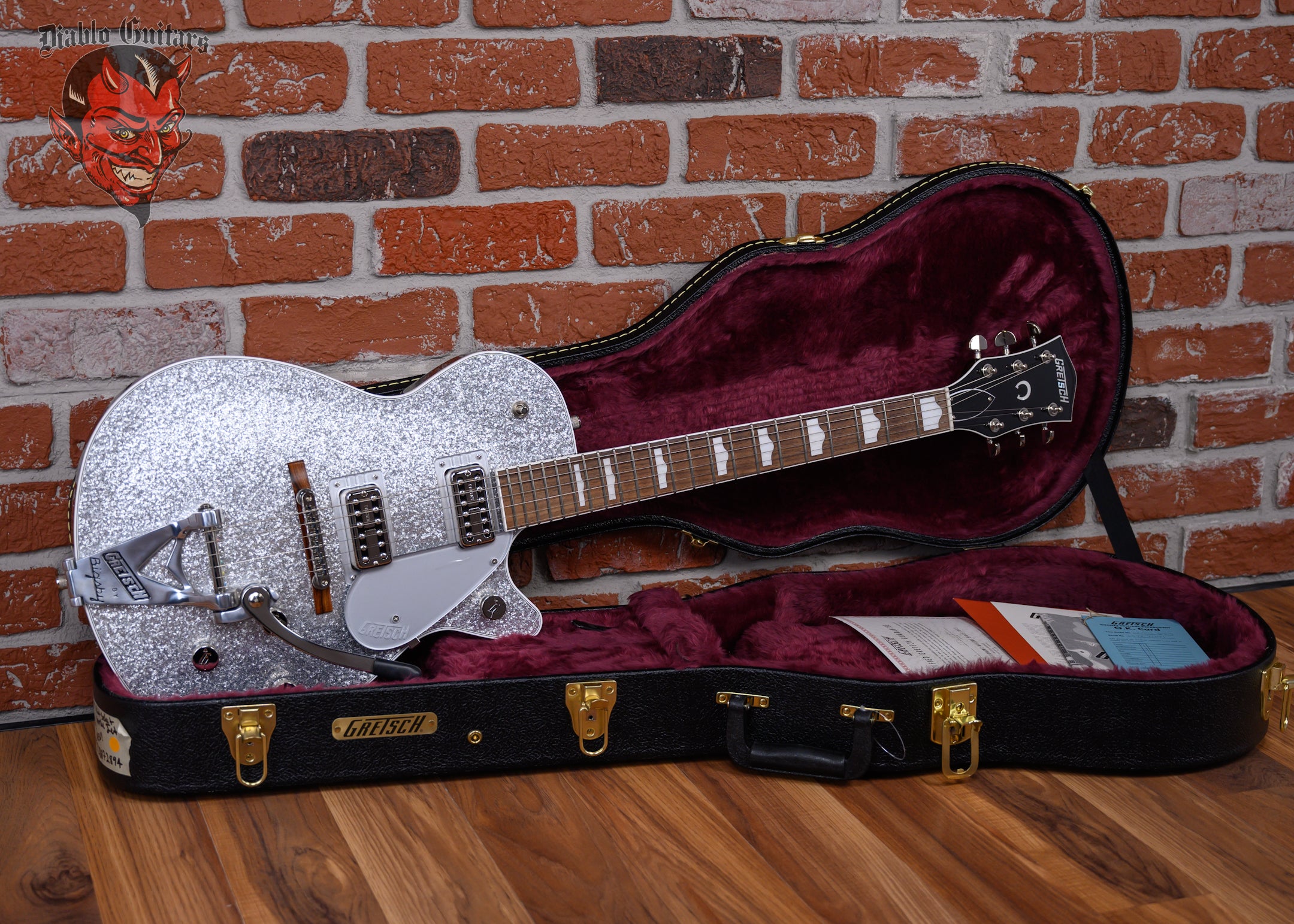 Gretsch G6129T-89 Vintage Select '89 Sparkle Jet with Bigsby