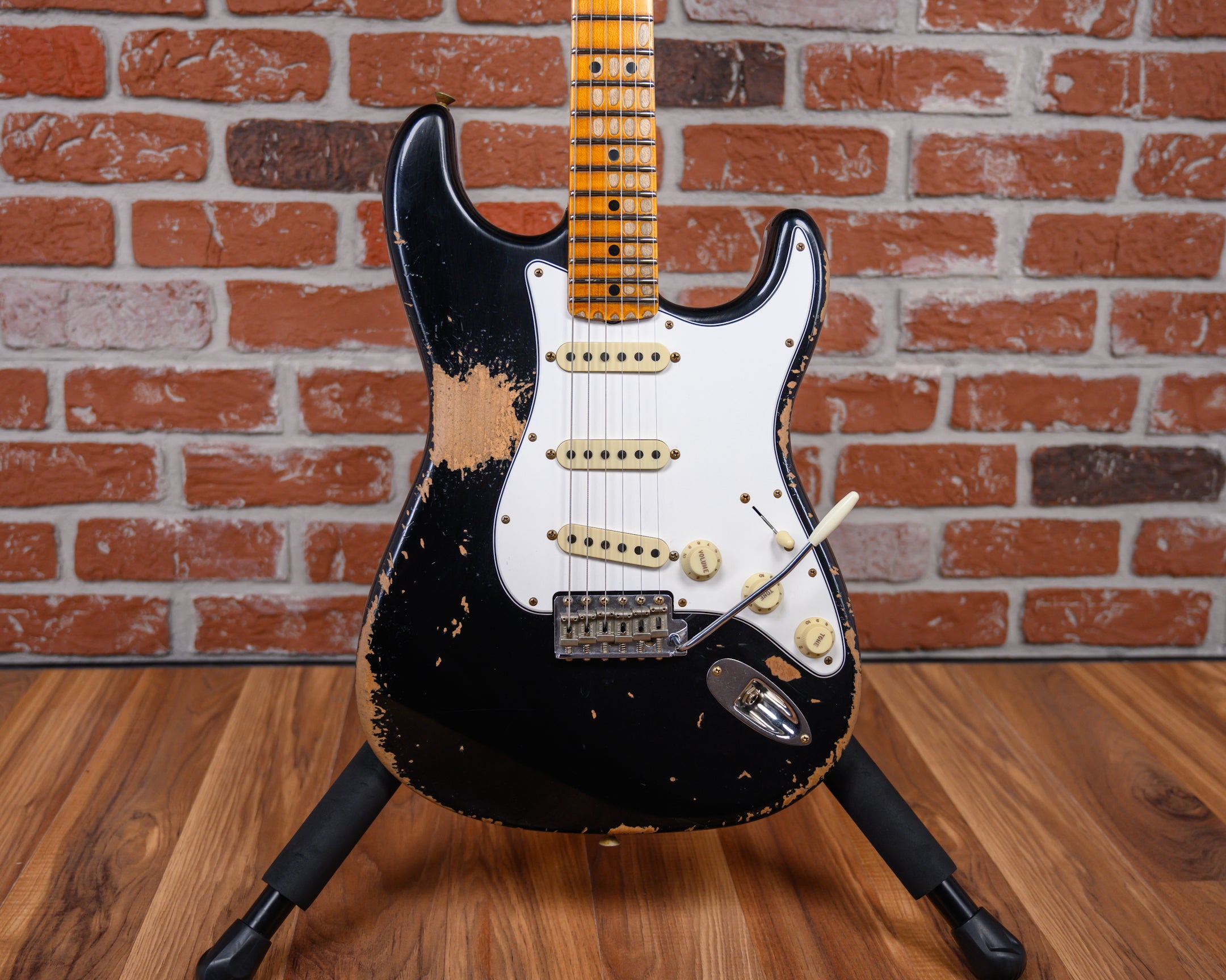 Fender Custom Shop SR25-69 Stratocaster Heavy Relic Black 2025 w