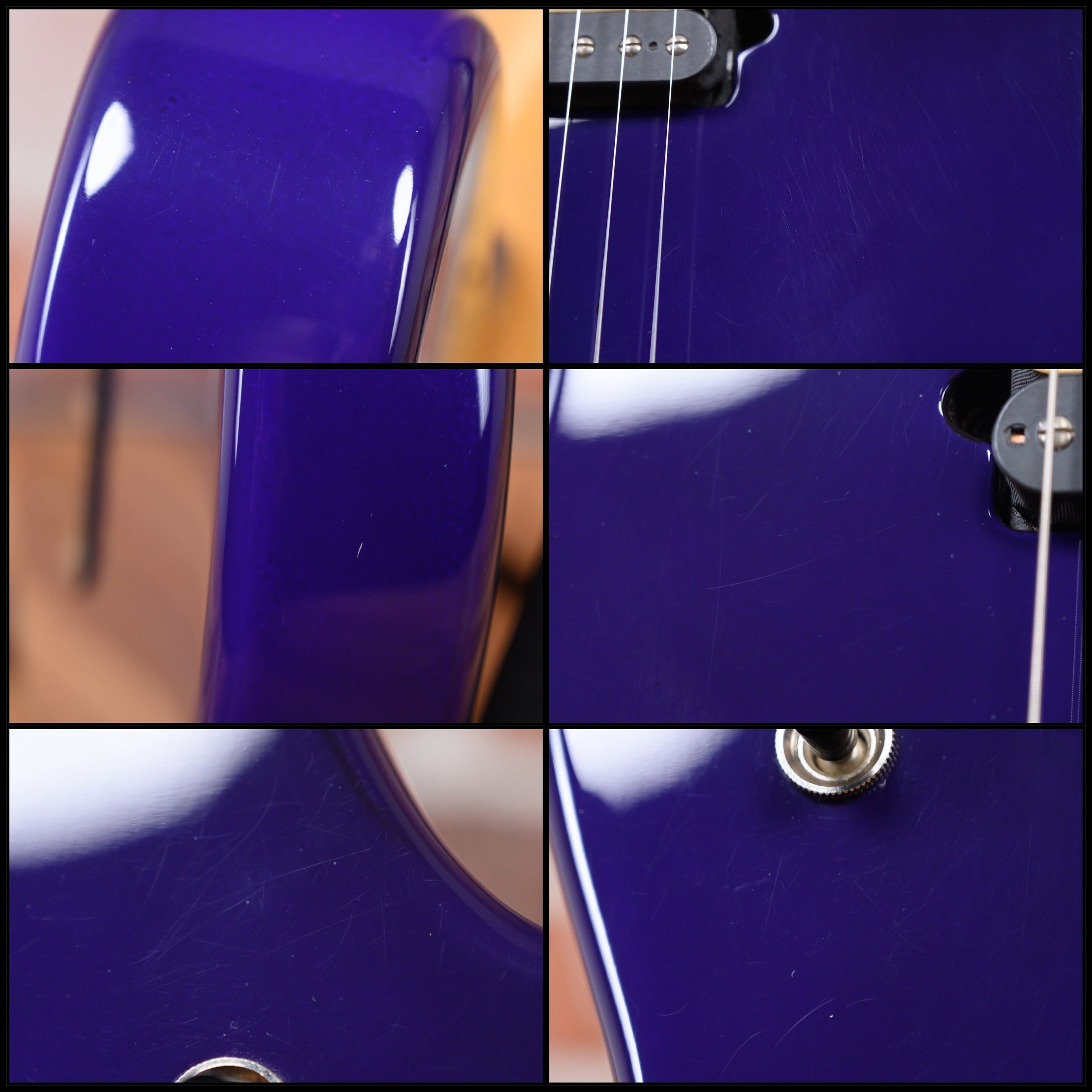 Peavey Wolfgang Special Transparent Purple 1999 w/Hardshell Case