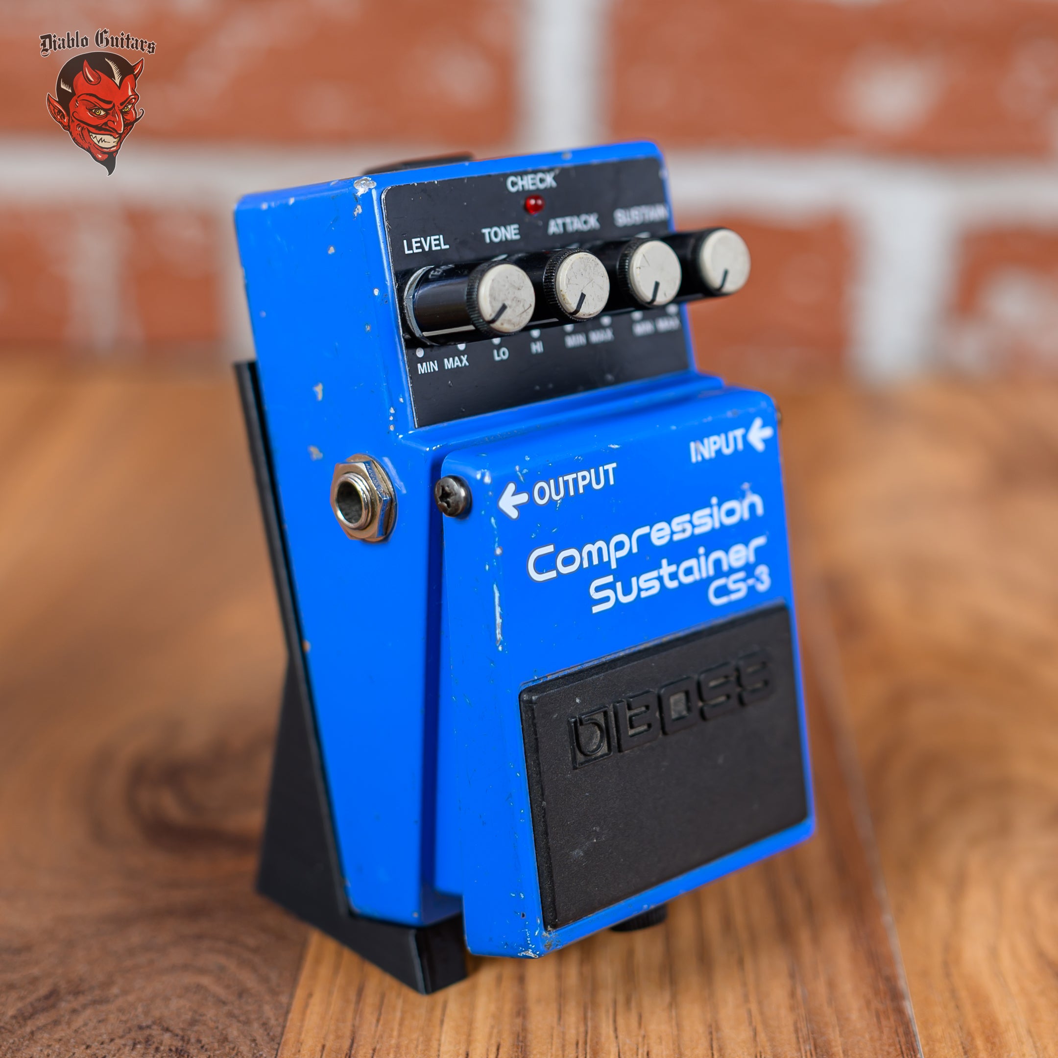 Boss CS-3 Compression Sustainer (Black Label) 1986 Blue – Diablo
