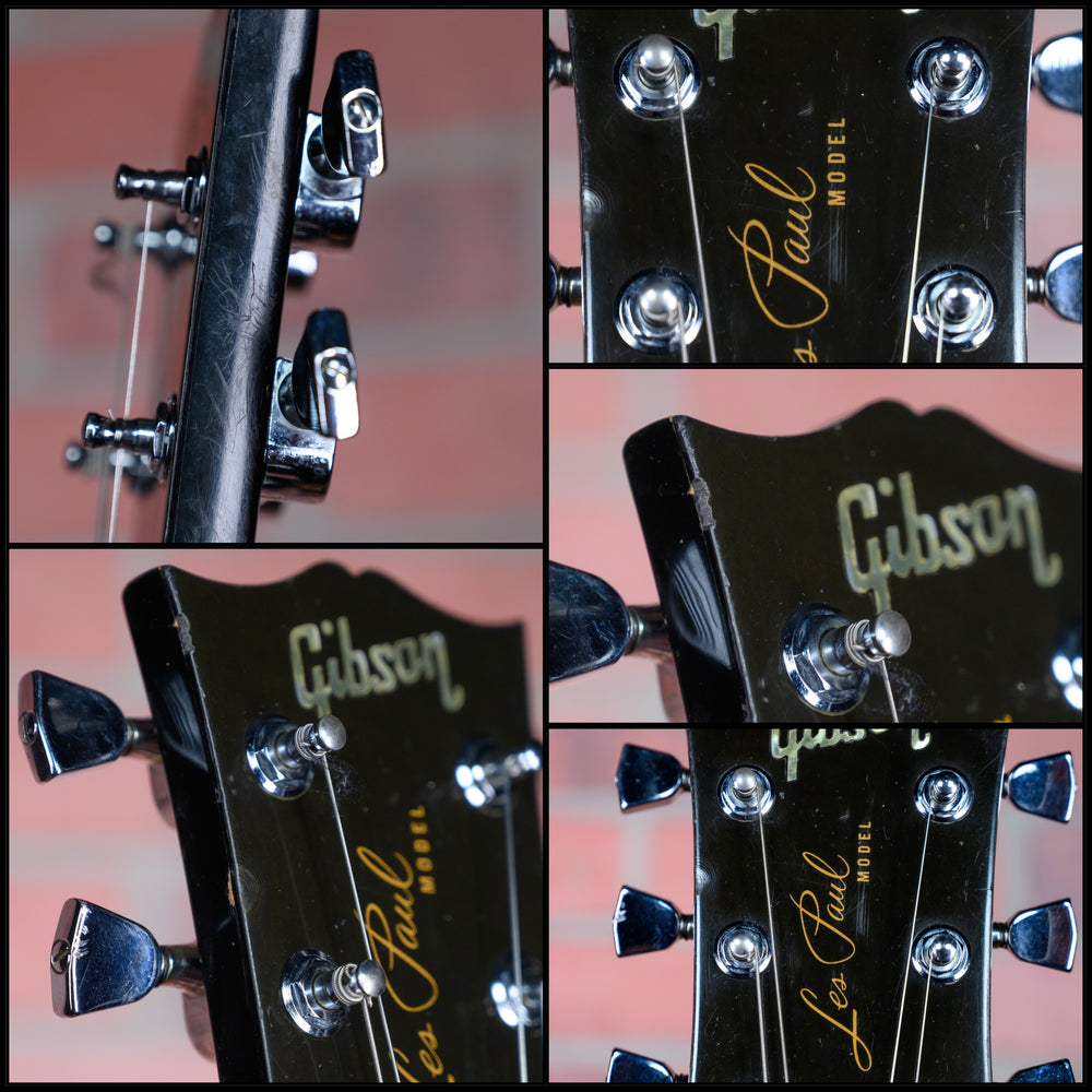 
                      
                        Gibson Les Paul Deluxe Pro Ebony 1977 w/Gator Hardshell Case
                      
                    