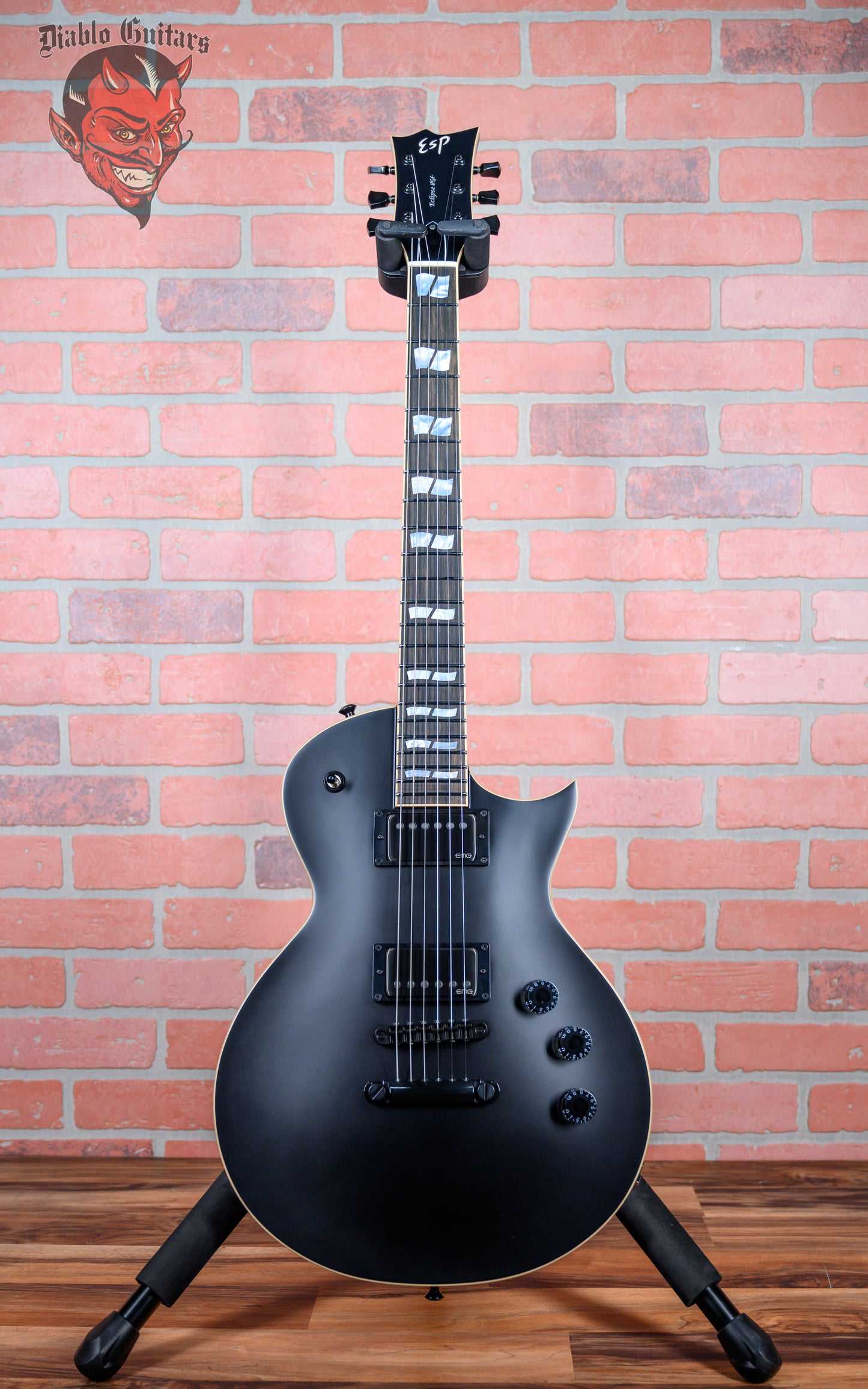 ESP USA Custom Shop Eclipse Satin Black 2024 w/OHSC