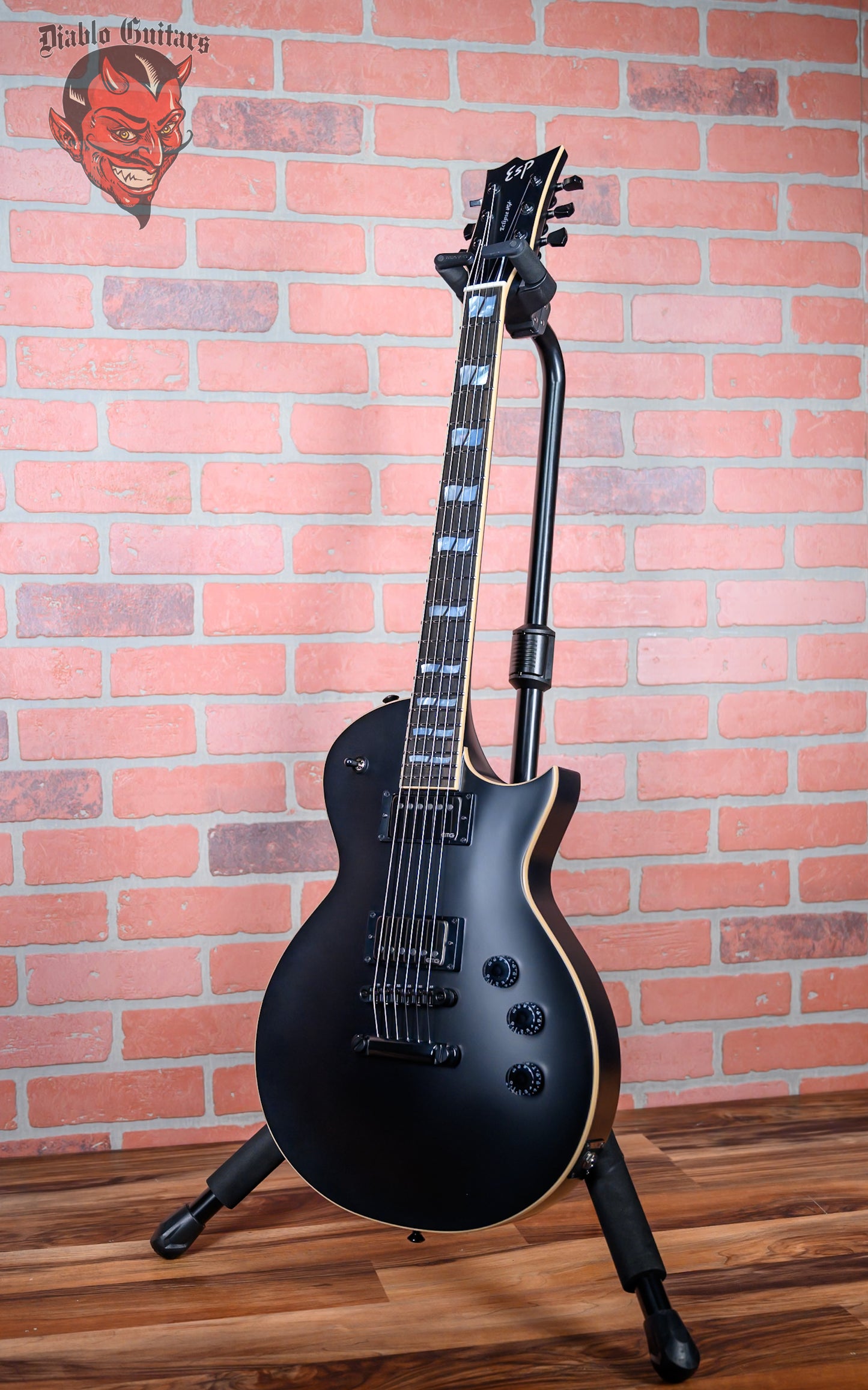 ESP USA Custom Shop Eclipse Satin Black 2024 w/OHSC