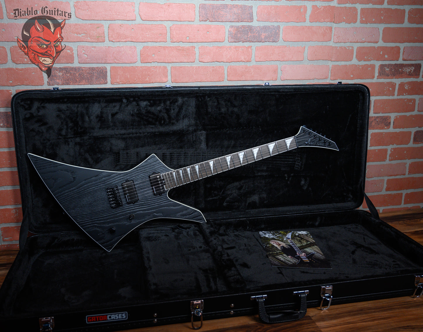 Jackson Limited Edition Pro Series Signature Jeff Loomis Kelly HT6 Ash Satin Black