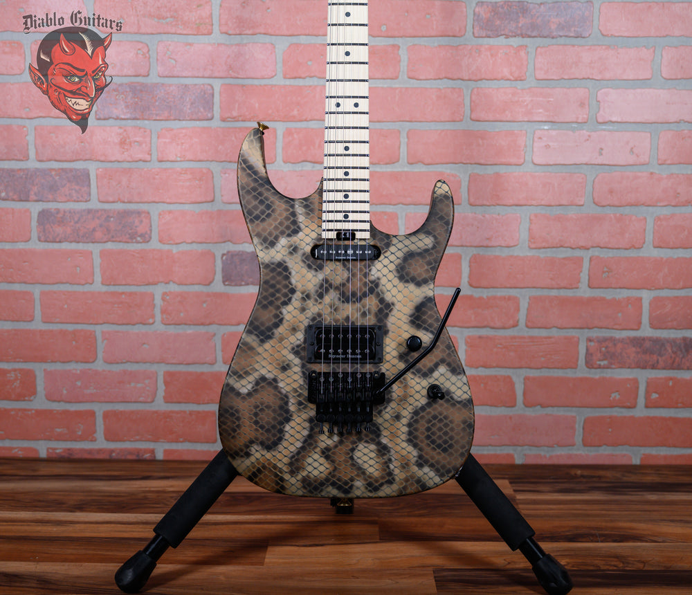 Charvel USA Custom Shop Warren DeMartini USA Signature Snakeskin Graphic 2024 w/OHSC