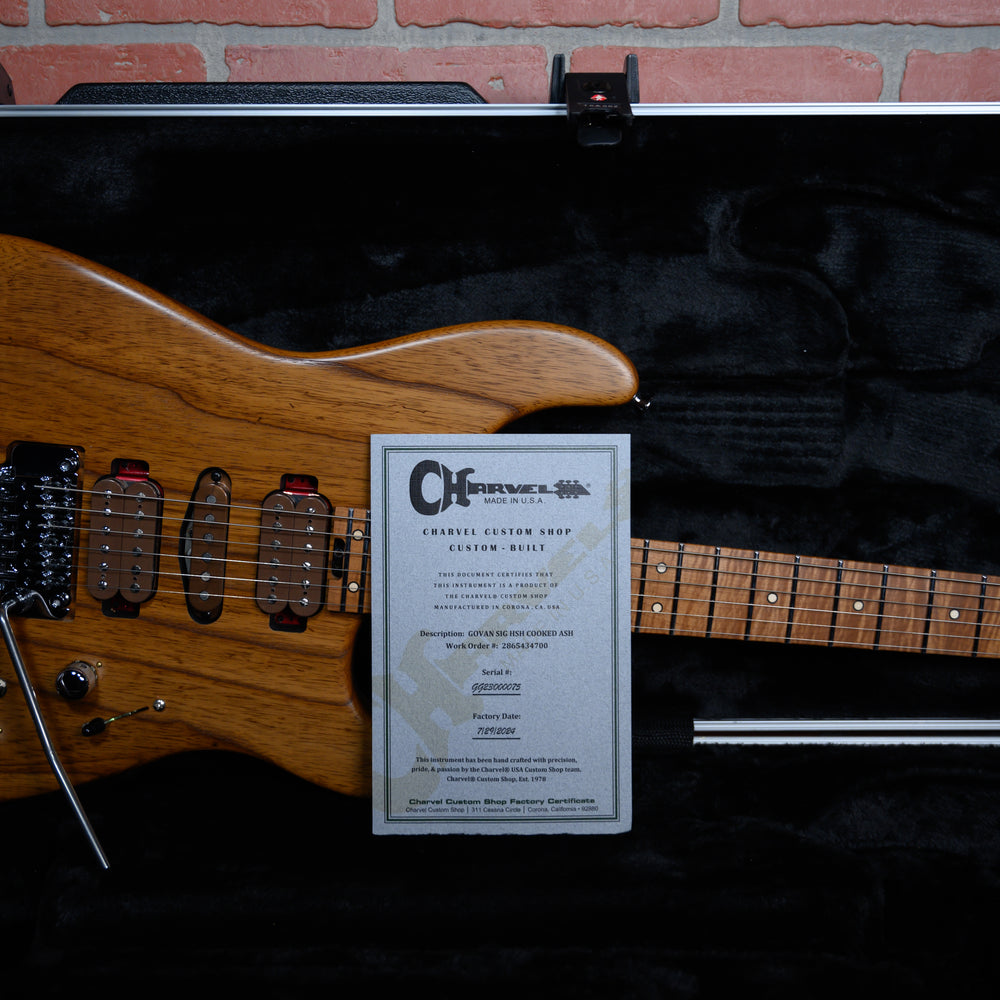 
                      
                        Charvel Guthrie Govan USA Signature HSH Caramelized Ash Natural 2024 w/OHSC
                      
                    