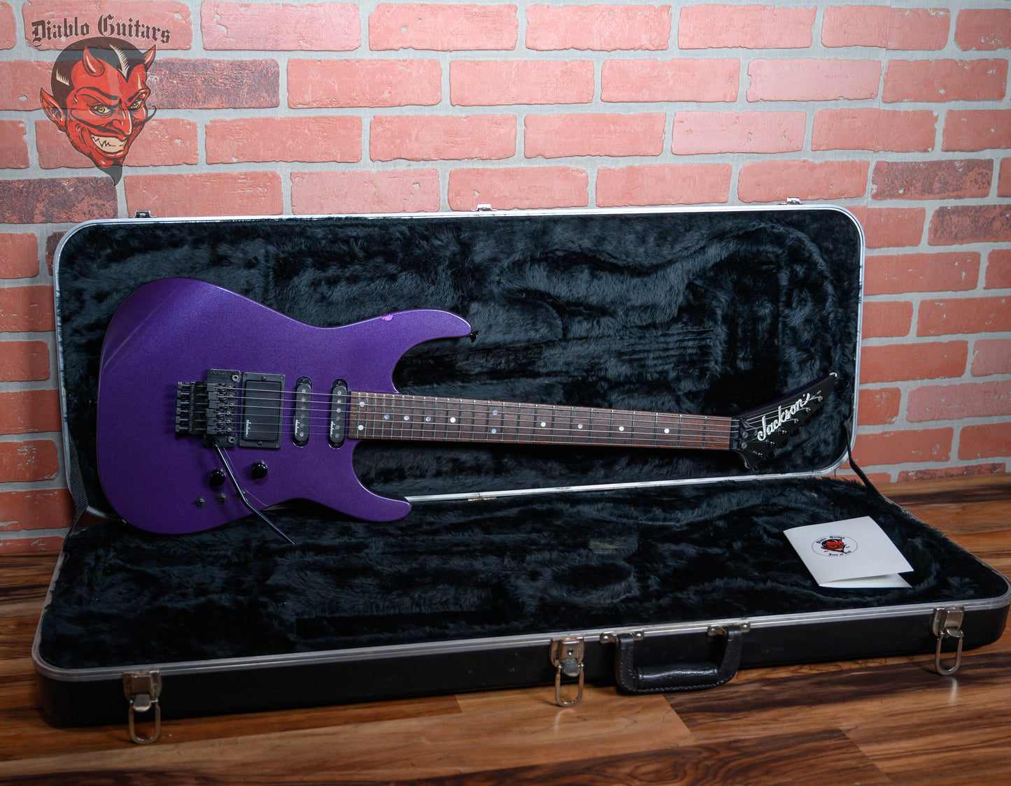 Jackson USA Custom Shop SL1 Soloist Metallic Purple 1988 w/OHSC