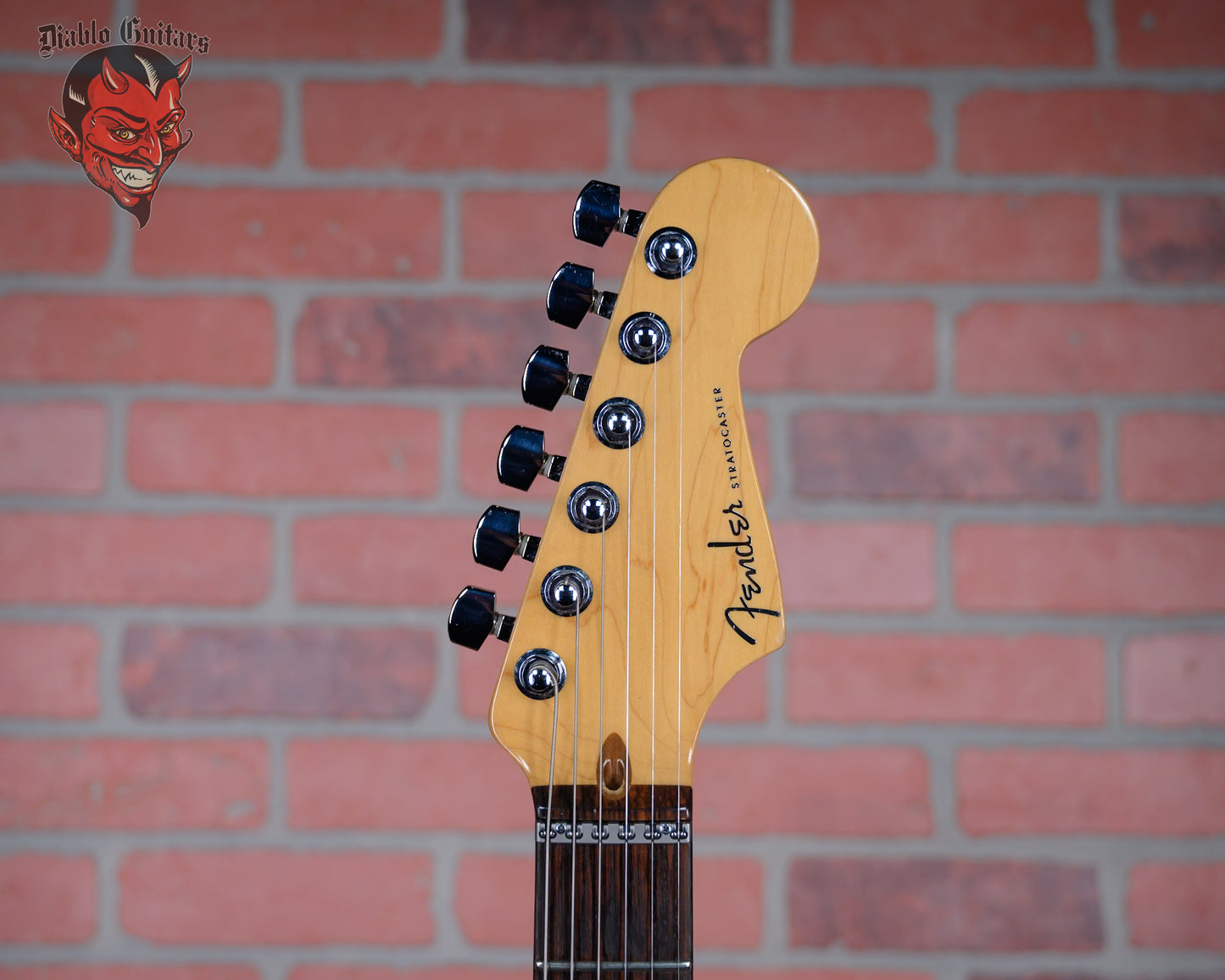 Fender American Deluxe Fat Stratocaster HSS with Rosewood Fretboard Crimson Transparent 1999 w/OHSC