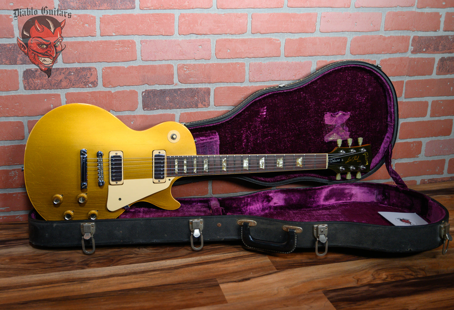 Gibson Les Paul Deluxe Gold Top 1973 w/OHSC