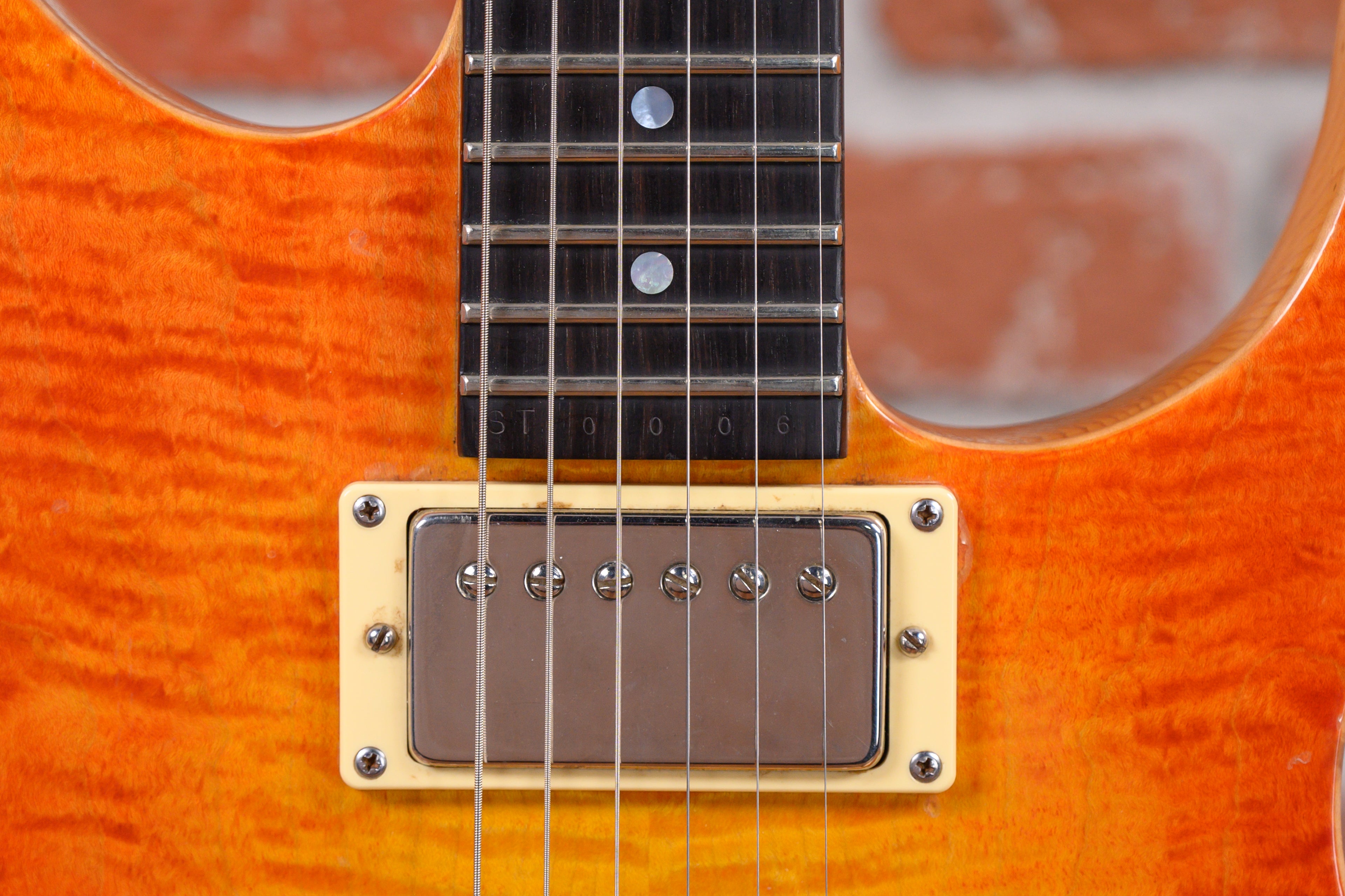 Jackson USA Custom Shop Swee-Tone Prototype #6 Washed Cherry Burst