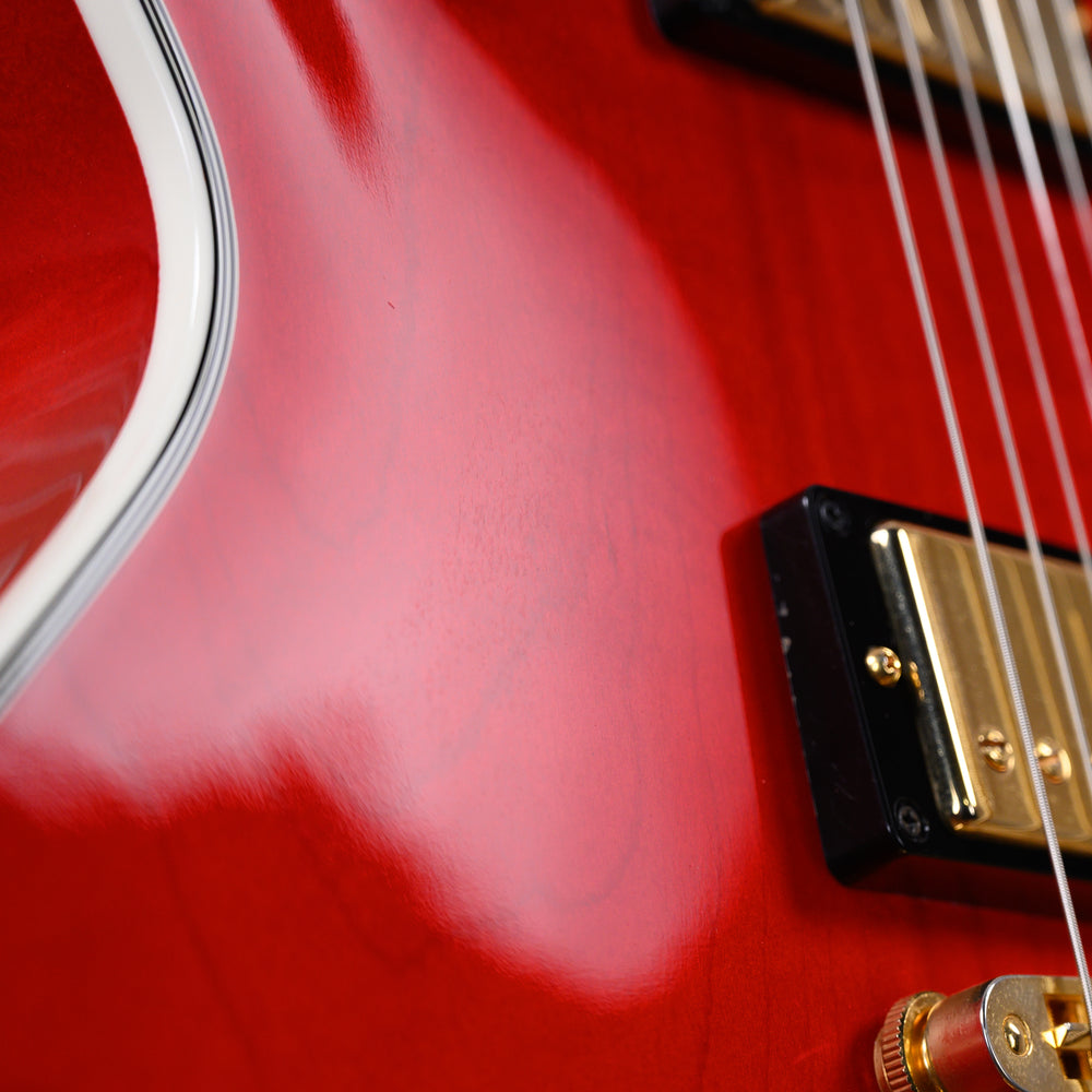 
                      
                        Gibson BB King Lucille ES-355 Cherry 2016 w/OHSC (video demo)
                      
                    