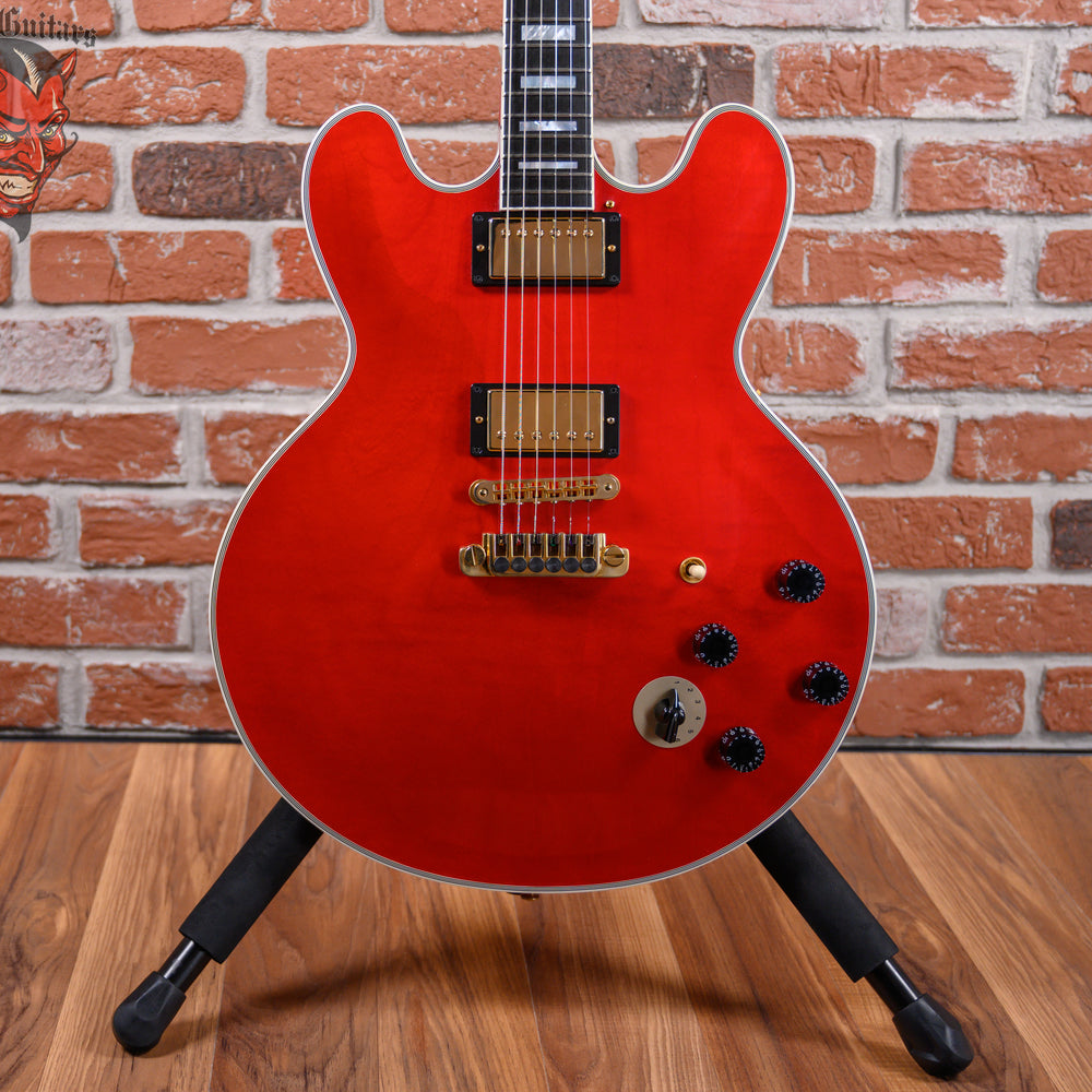 
                      
                        Gibson BB King Lucille ES-355 Cherry 2016 w/OHSC (video demo)
                      
                    