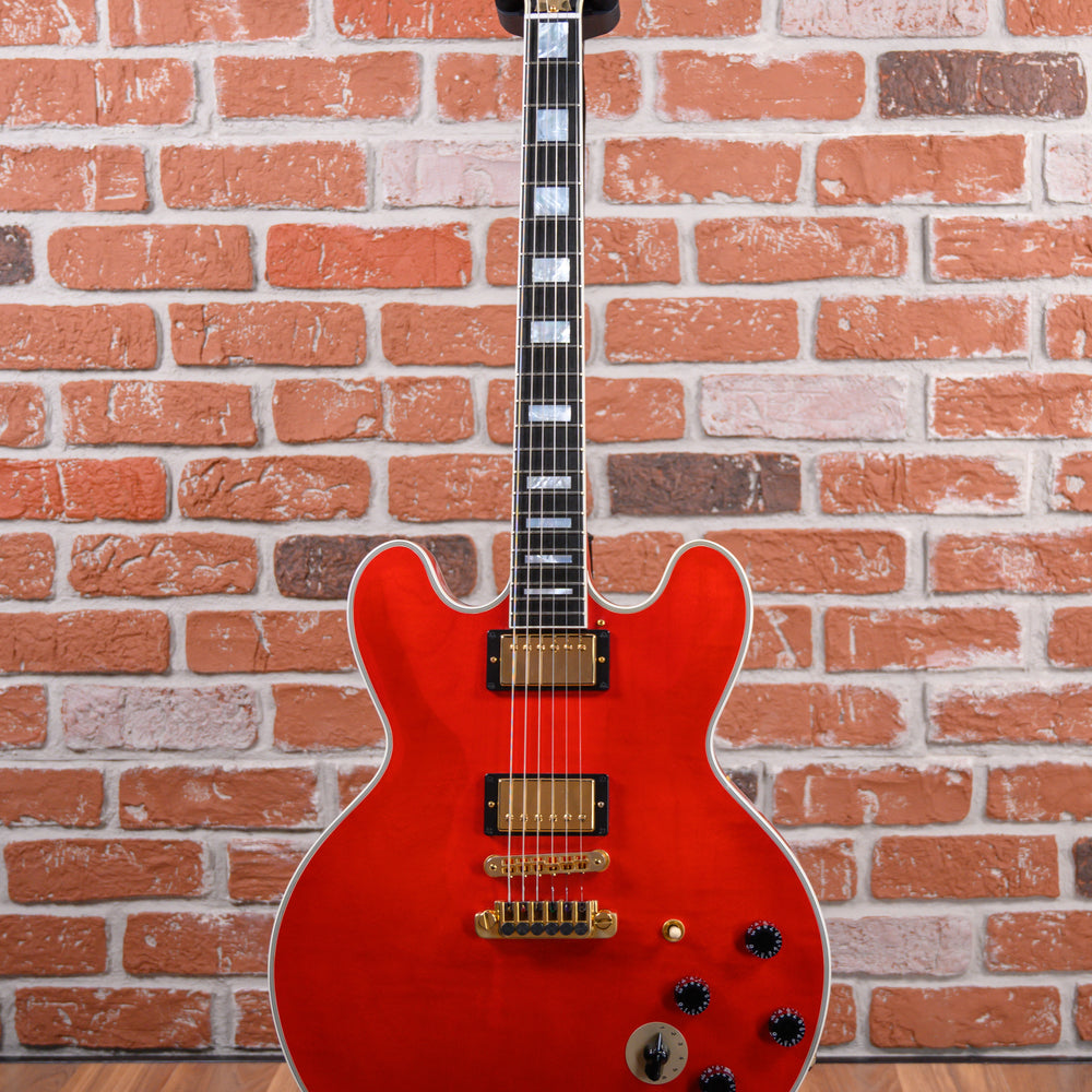
                      
                        Gibson BB King Lucille ES-355 Cherry 2016 w/OHSC (video demo)
                      
                    