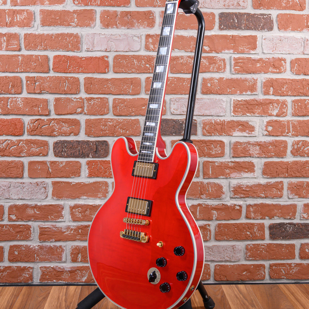 
                      
                        Gibson BB King Lucille ES-355 Cherry 2016 w/OHSC (video demo)
                      
                    