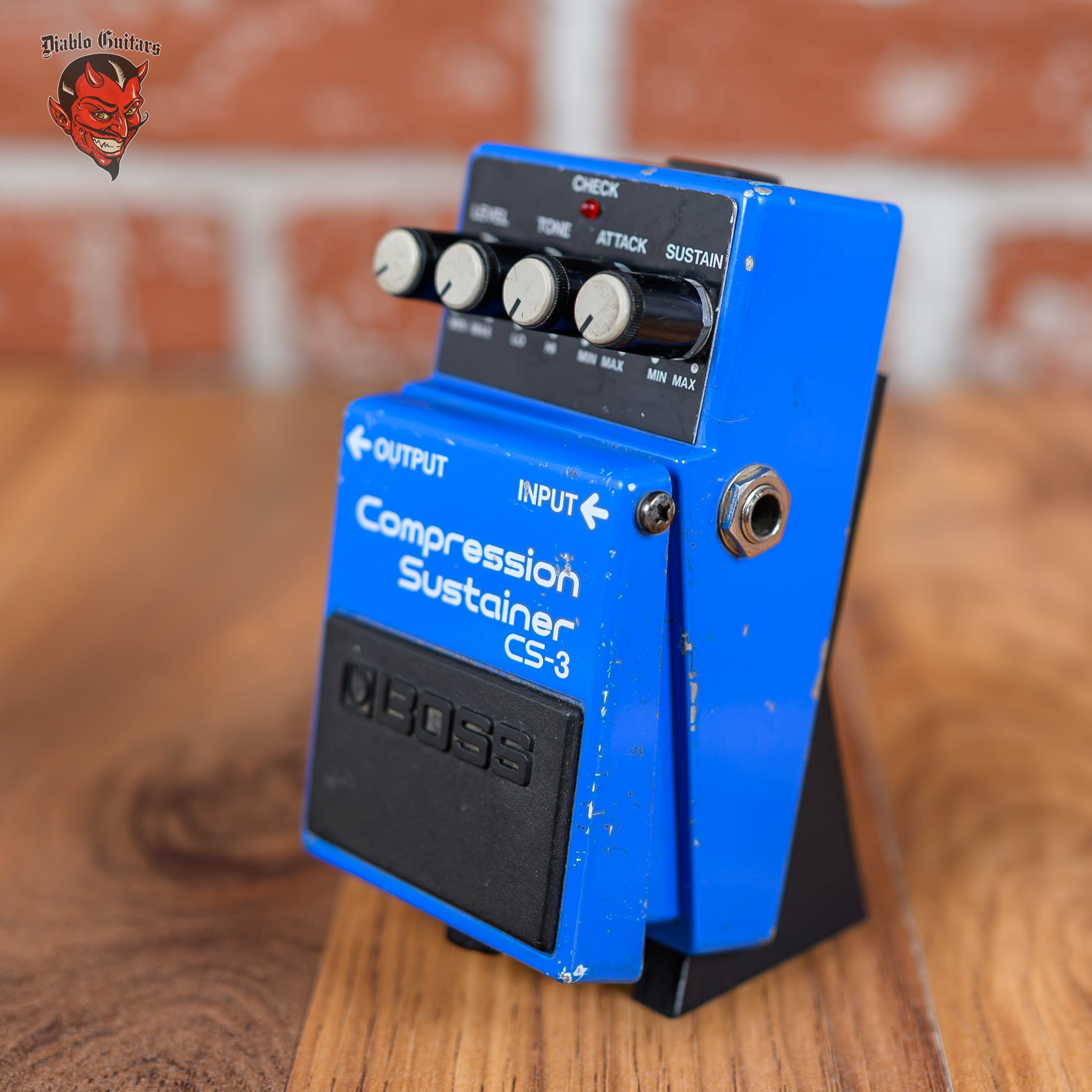Boss CS-3 Compression Sustainer (Black Label) 1986 Blue – Diablo