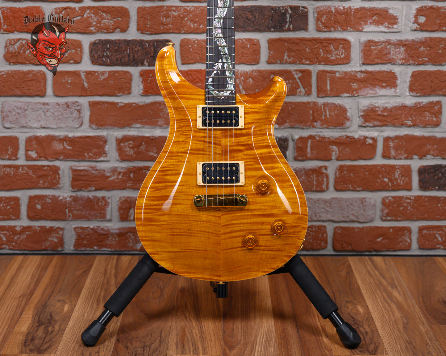 PRS Dragon Series I #36 of 50 Big Leaf Curly Maple in Amber 1992 w/OHSC
