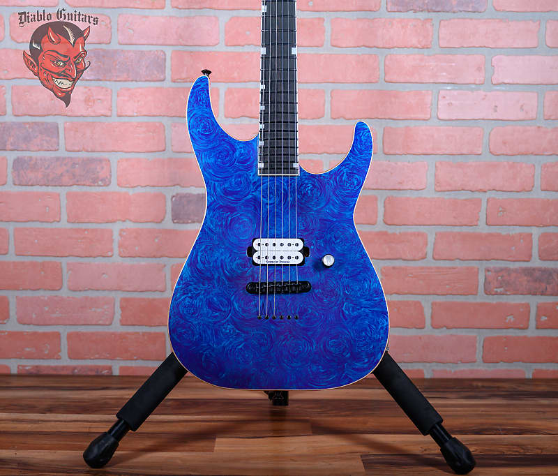 ESP USA Custom Shop M-I NTB NT Galaxy Blue Marble 2021 w/OHSC