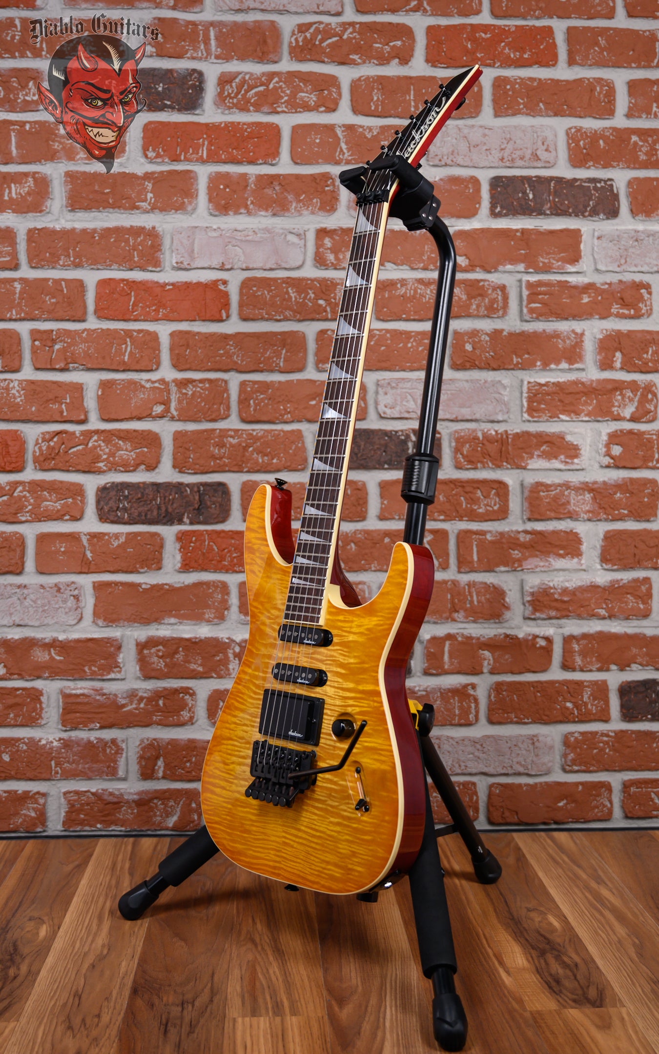 Jackson USA Custom Shop Soloist Archtop Flame Maple Top