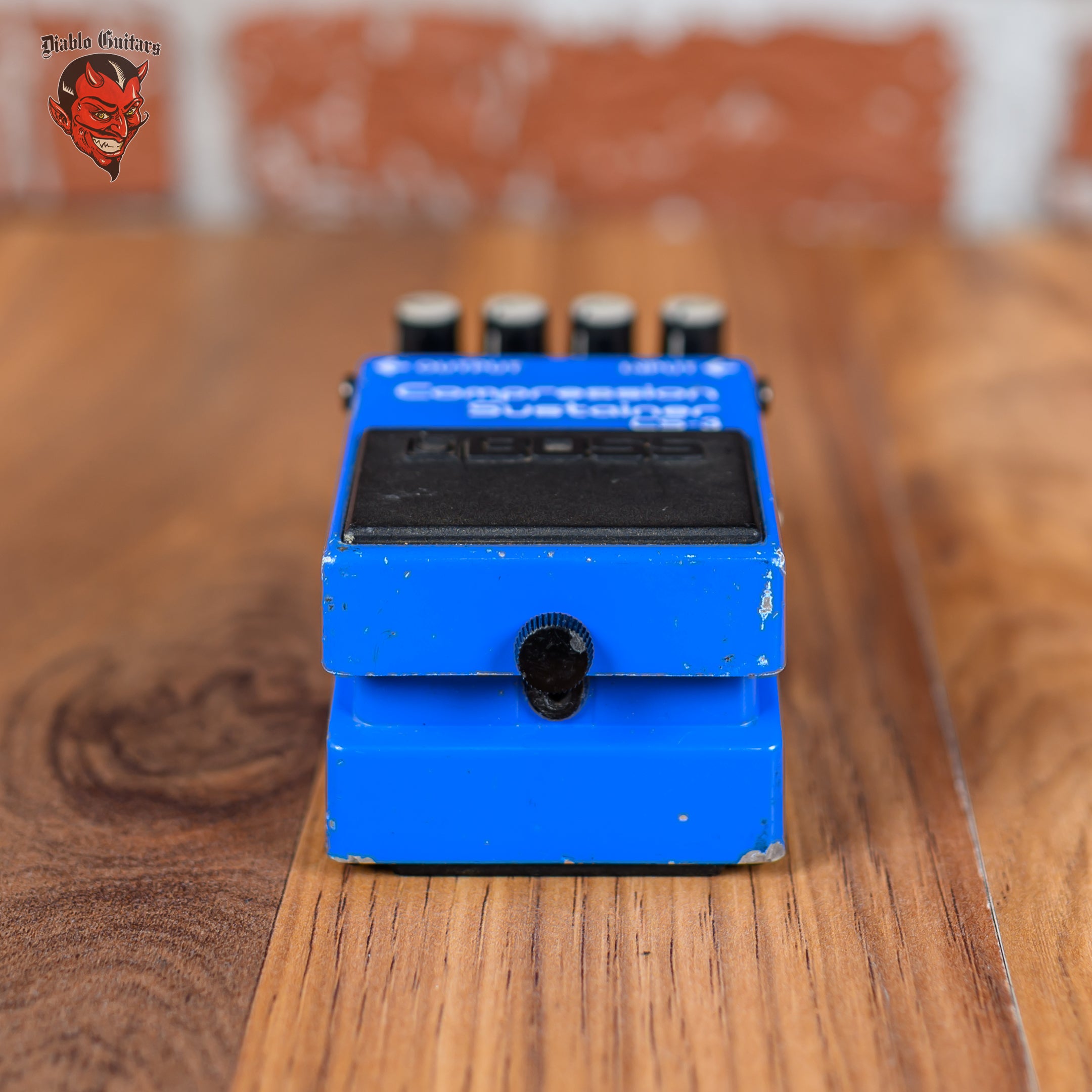 Boss CS-3 Compression Sustainer (Black Label) 1986 Blue – Diablo