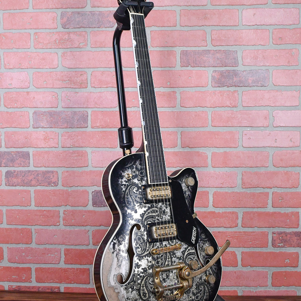 
                      
                        Gretsch USA Custom Shop G6659-CST Master Built By Gonzalo Madrigal Black Paisley Heavy Relic 2024 w/OHSC
                      
                    