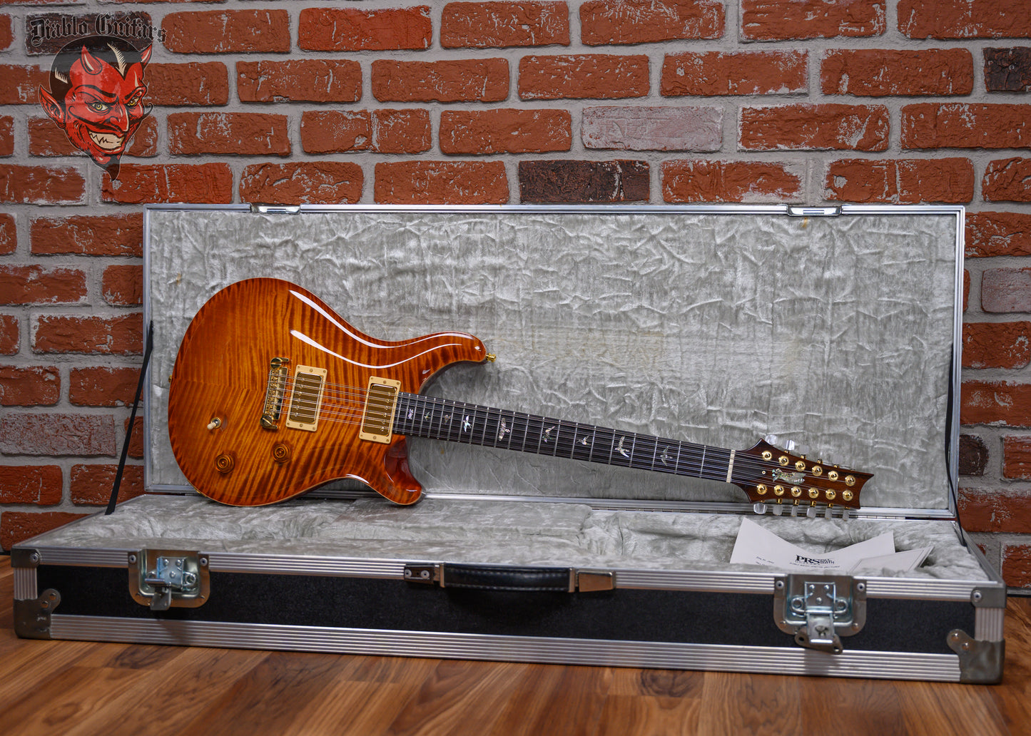 PRS Private Stock #18 McCarty 12-String 1 of 3 Made Killer Tiger Curly Maple Top McCarty Burst/Brazilian Rosewood 1997 w/OHSC