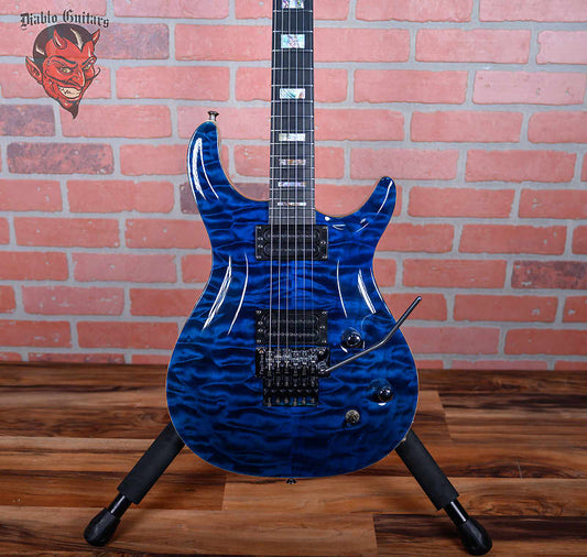 Carvin CT6C California Carved Curly Maple Top Deep Blue 2006 w/OHSC