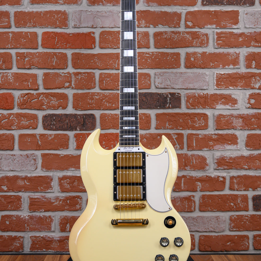 
                      
                        Gibson Les Paul Custom '61 "SG" Classic White 2006 w/OHSC
                      
                    