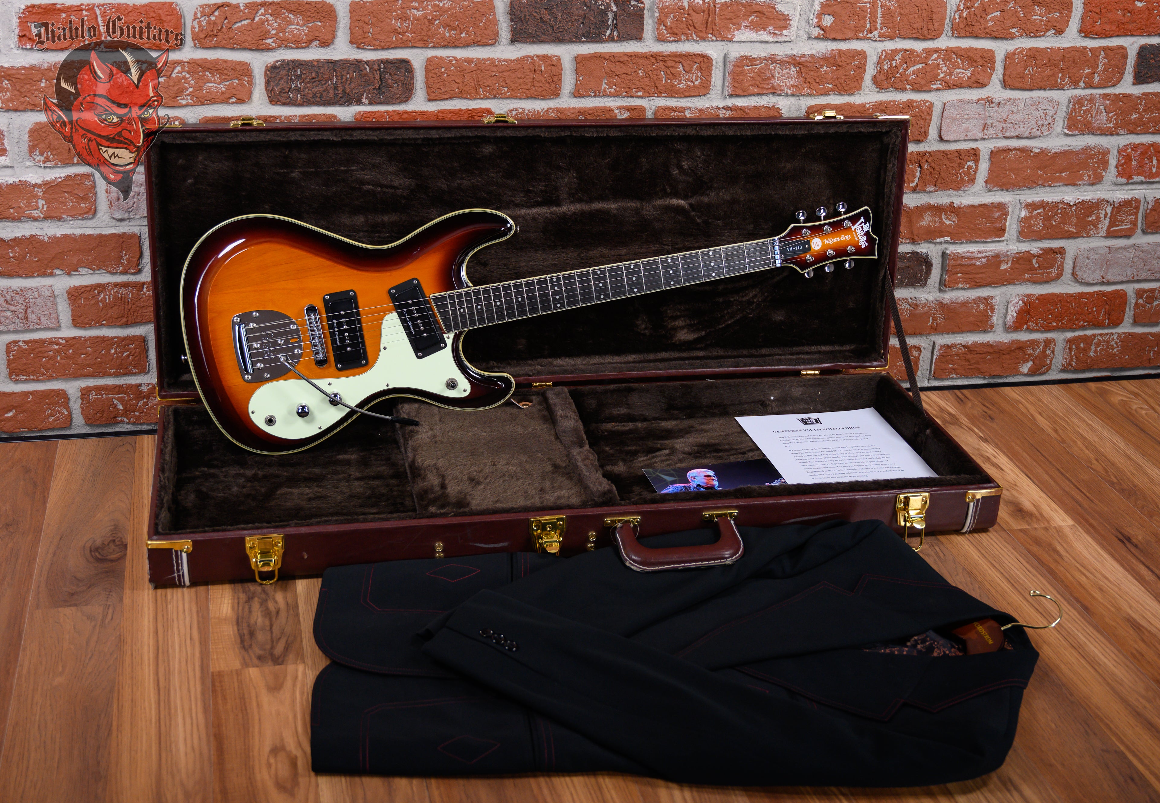 Wilson Bros VM110 The Ventures Model 3-Tone Sunburst 2005 w