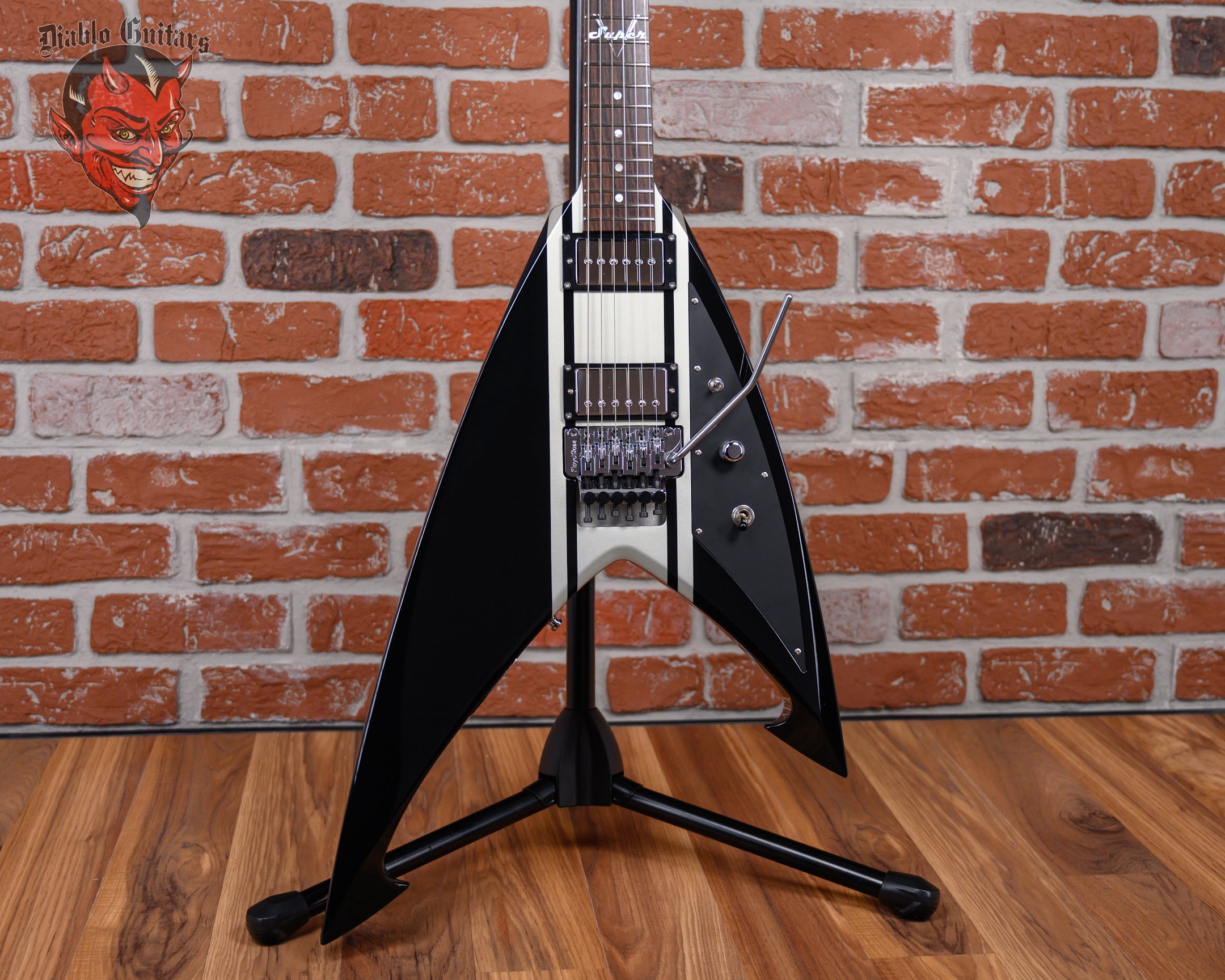 ESP Signature Series George Lynch Super V Special Edition Black