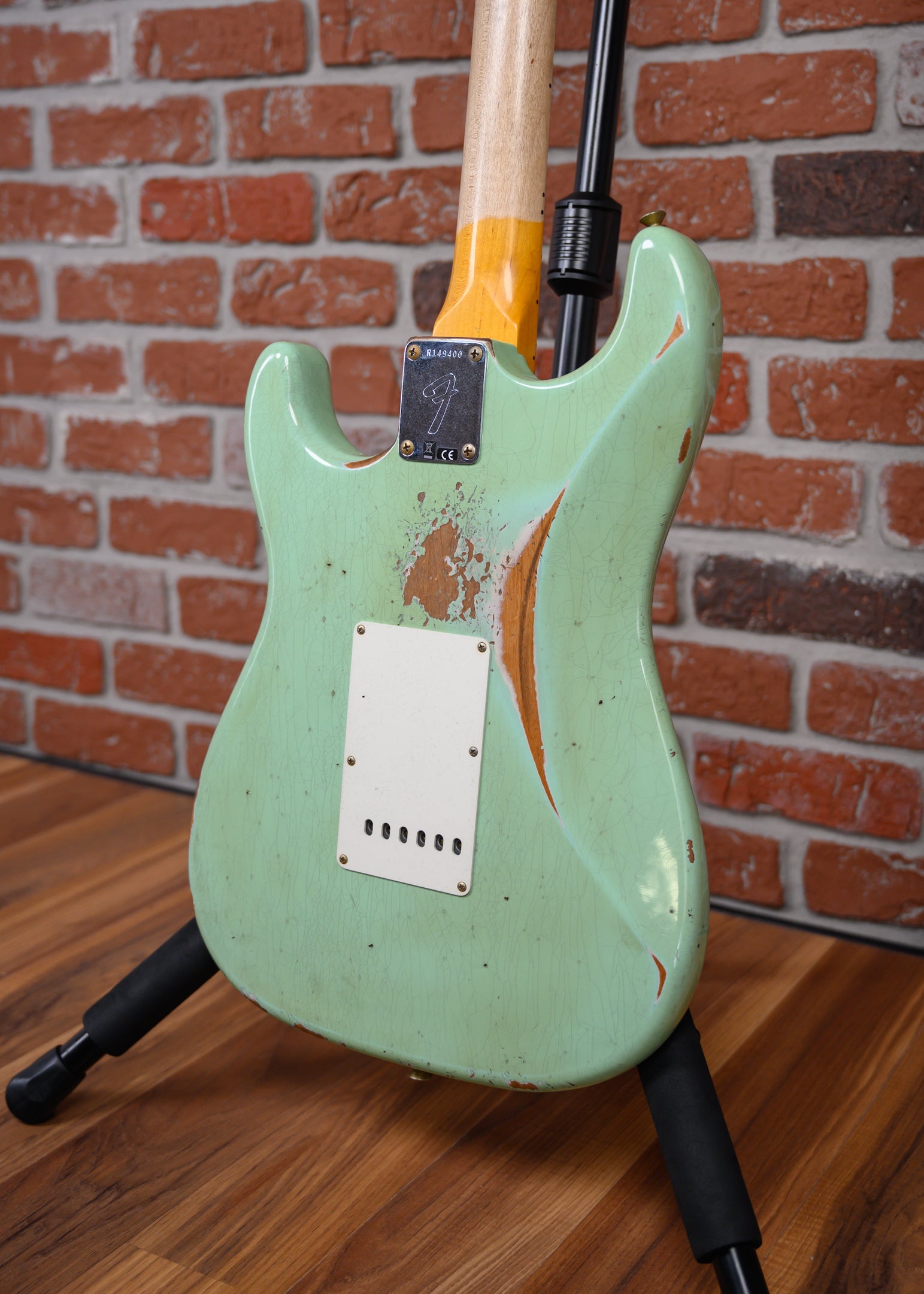 ☆Ultimate Relic Multilayer Stratocaster Fender Stratocaster 60 Relic Sonic Blue Masterbuilt Dennis