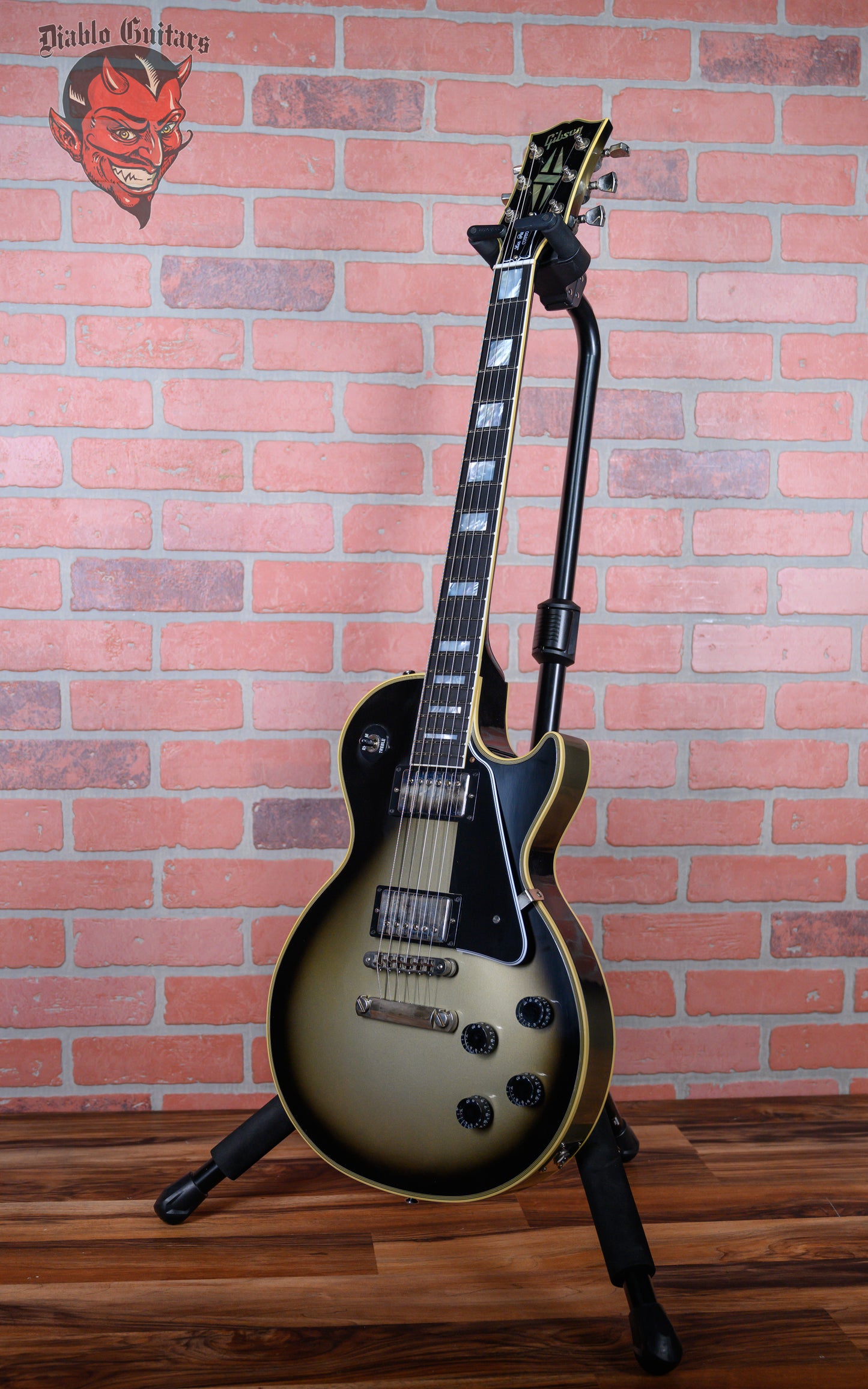 Gibson Custom Shop Les Paul Custom Made to Measure Music Zoo Exclusive VOS Antique Silverburst 2024 w/OHSC