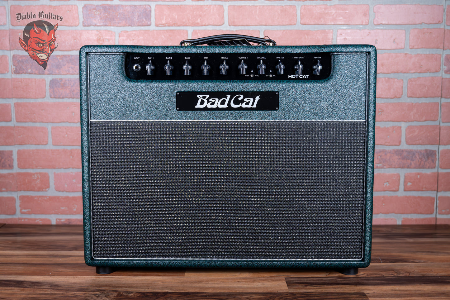 Bad Cat Custom Hot Cat Handwired Series 2-Channel 45-Watt 1x12" Combo 2024 - British Racing Green