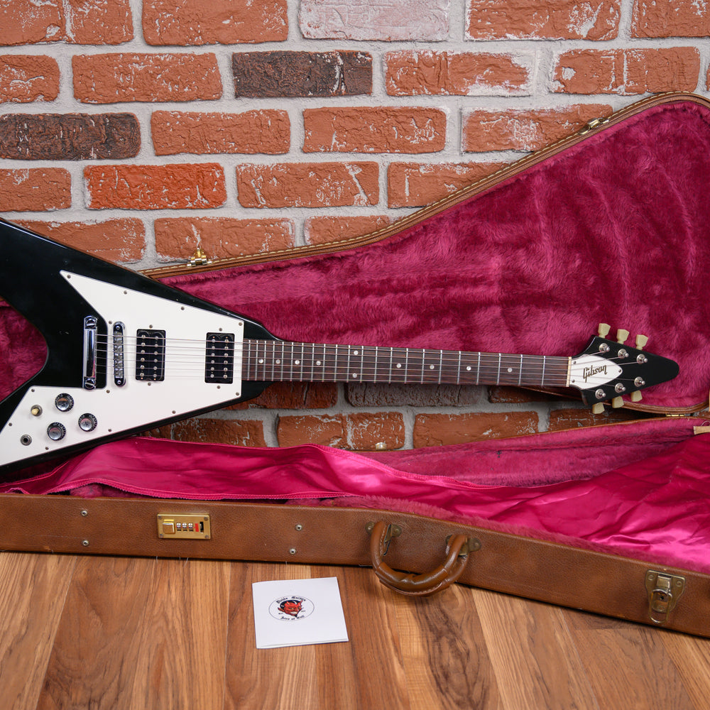 Gibson Flying V '67 Ebony 1996 w/OHSC