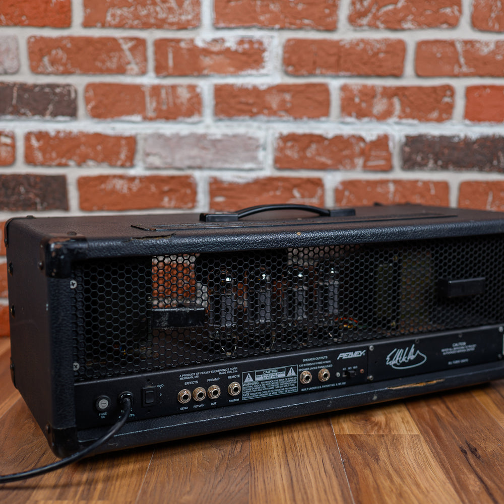 
                      
                        Peavey 5150 "Script" 2-Channel 120-Watt Guitar Amp Head 1993 Black
                      
                    