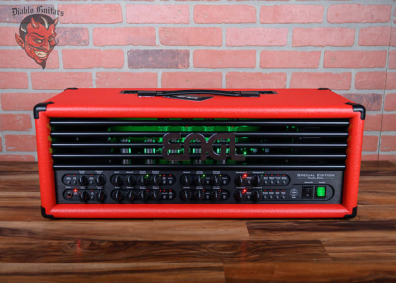 Engl Custom Shop Special Edition Founders Edition E670FE 5-Channel 100-watt all Tube Head with EL34 Tubes Red Bronco