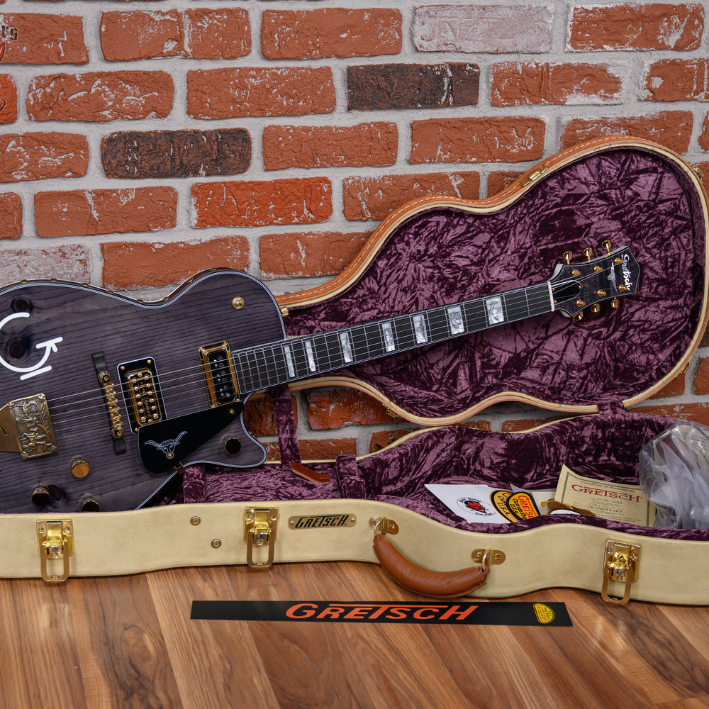 Gretsch USA Custom Shop G6130-54 Tuxedo Roundup NOS Masterbuilt By Chad Henrichsen Black Tuxedo 2024 w/OHSC