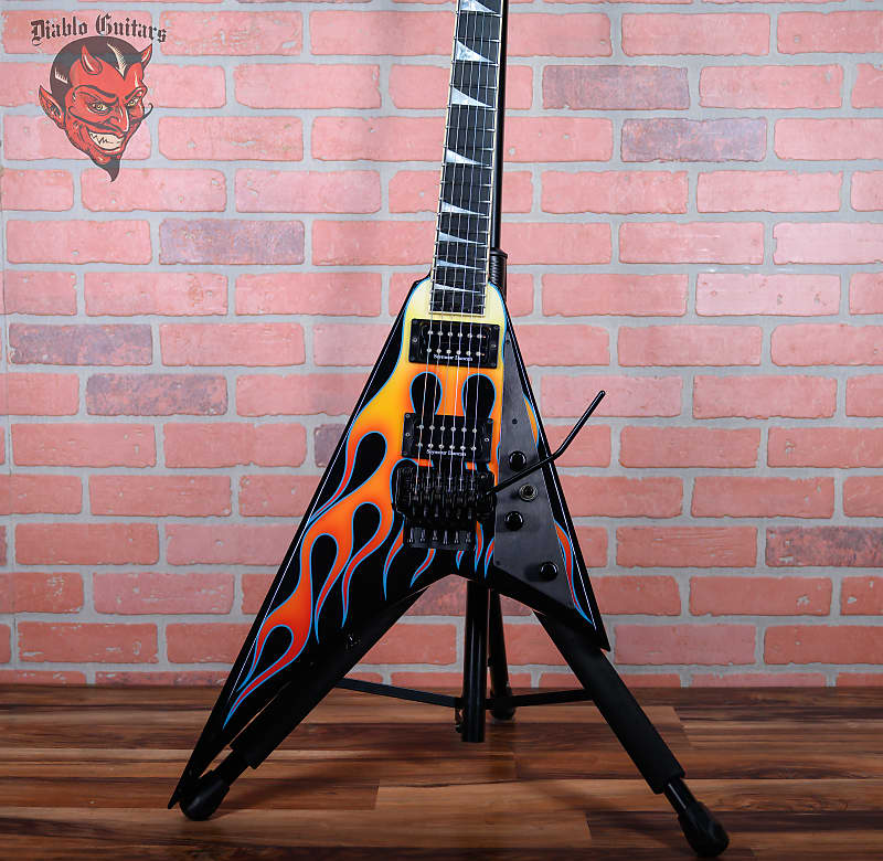 Jackson USA Series RR1 Rhoads Hot Rod Flames 2004 w/OHSC