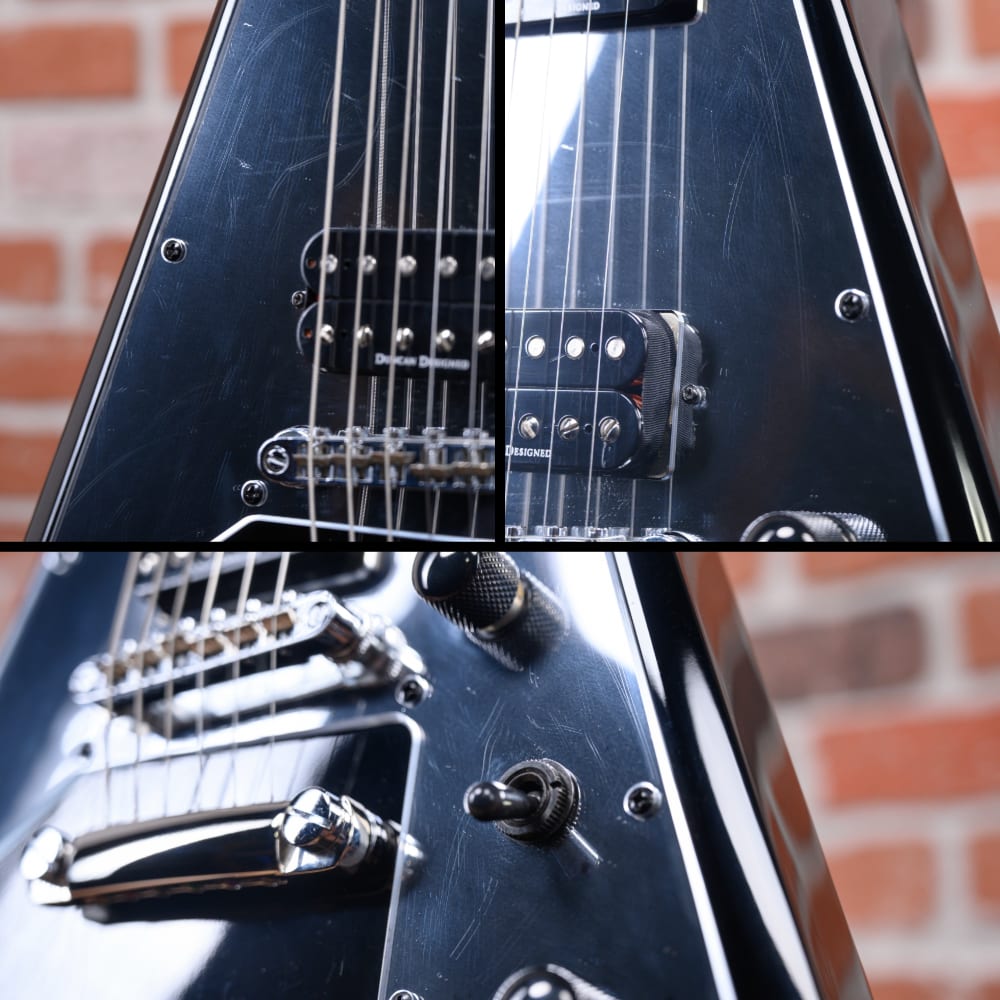 
                      
                        Jackson X Series Signature Scott Ian King V KVXT Black w/Jackson TSA Hard Shell Case
                      
                    