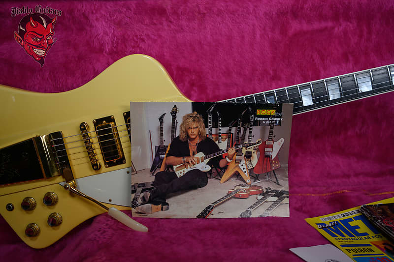 
                      
                        Gibson Custom Shop Original Firebird VII Owned By Robbin Crosby Classic White 1985 w/OHSC
                      
                    