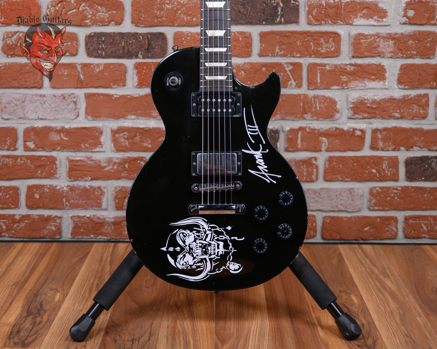 Gibson Les Paul Studio Ebony (Owned/Signed by Frank Novinec of Hatebreed) 2010 w/Hard Shell Case