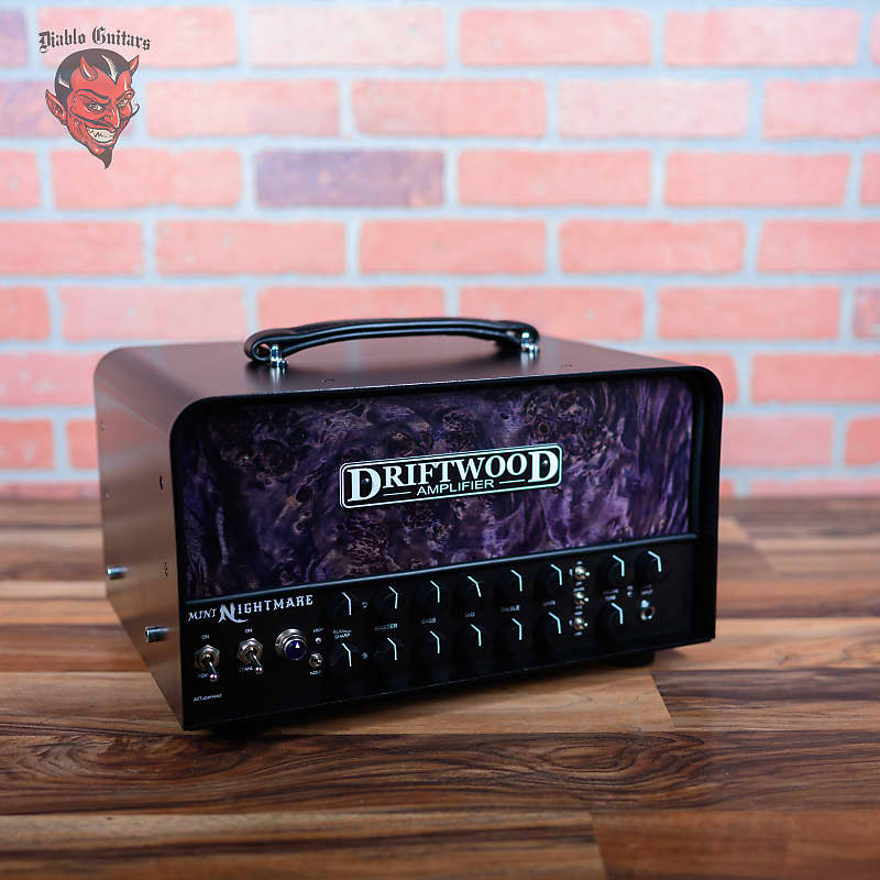 
                      
                        Driftwood Mini nightmare 45/22w Tube Guitar Head Black Aluminum
                      
                    