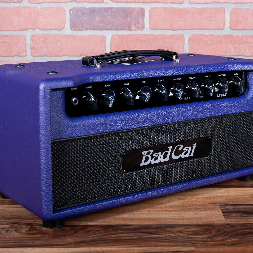 
                      
                        Bad Cat Custom Lynx Handwired Series 2-Channel 50-Watt Amp Head 2024 - Purple Bronco
                      
                    