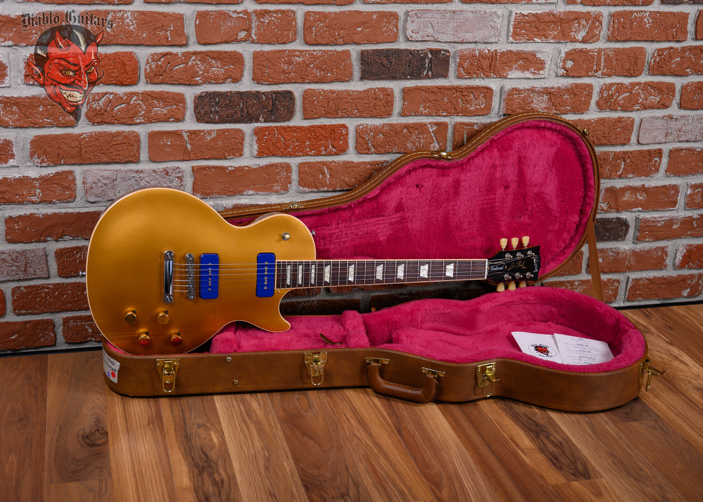 Gibson Les Paul Traditional with P90s Gold Top 2014 w/OHSC (Mods)